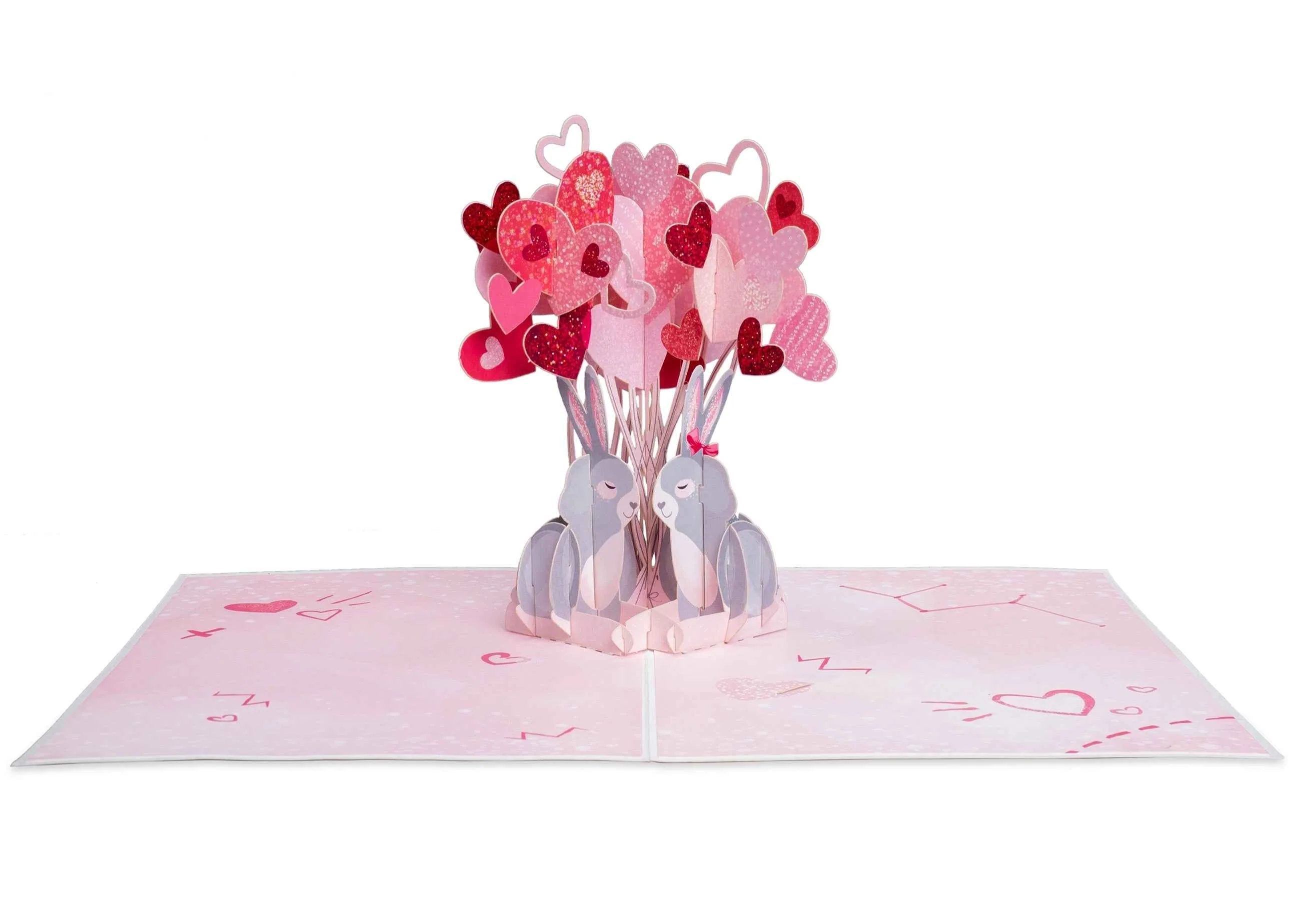 Love Bunnies Pop Up Card - Image 5