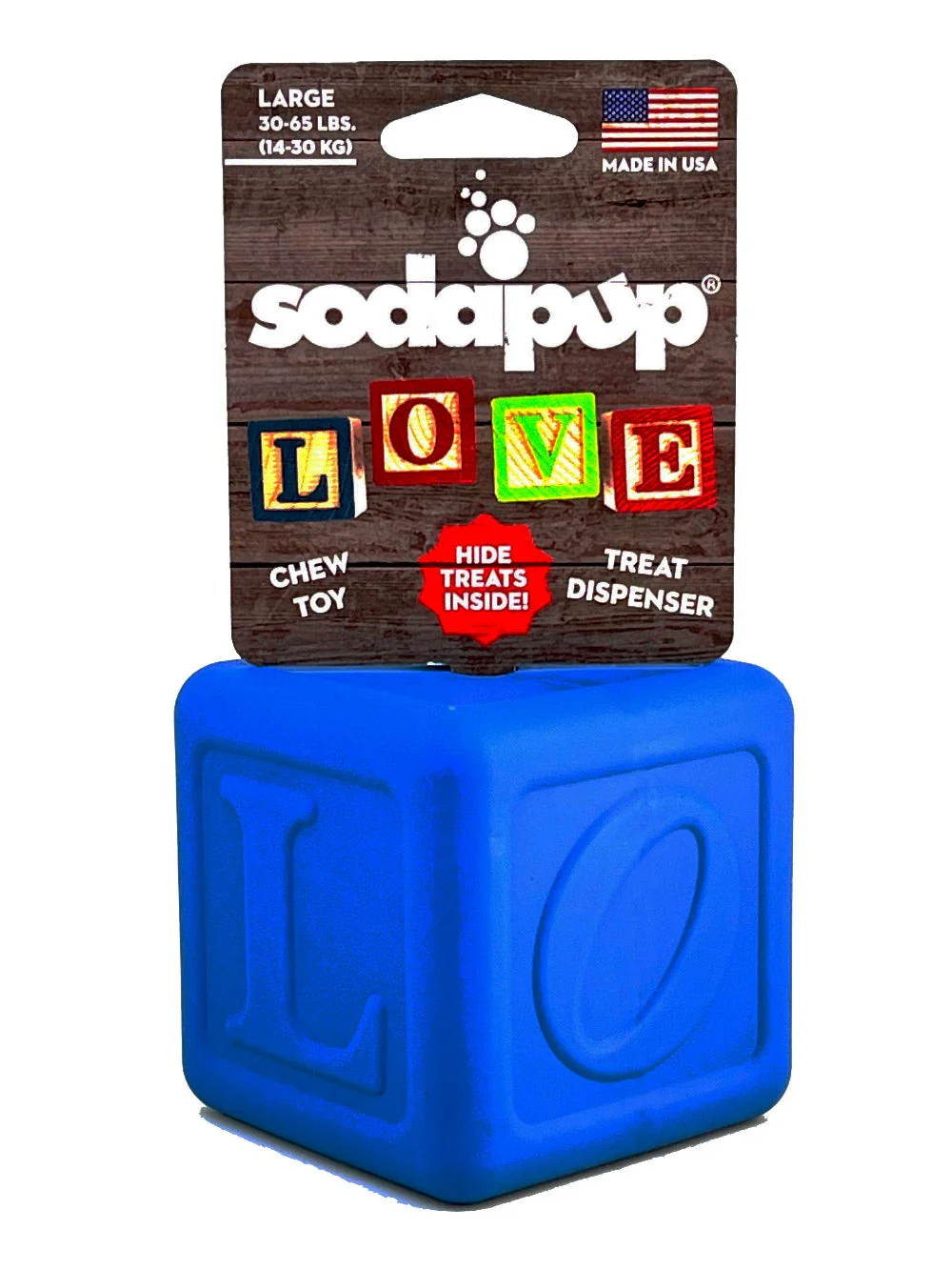Love Cube eDispenser - Durable Rubber Chew Toy & Treat Dispenser | USA Made - Image 7