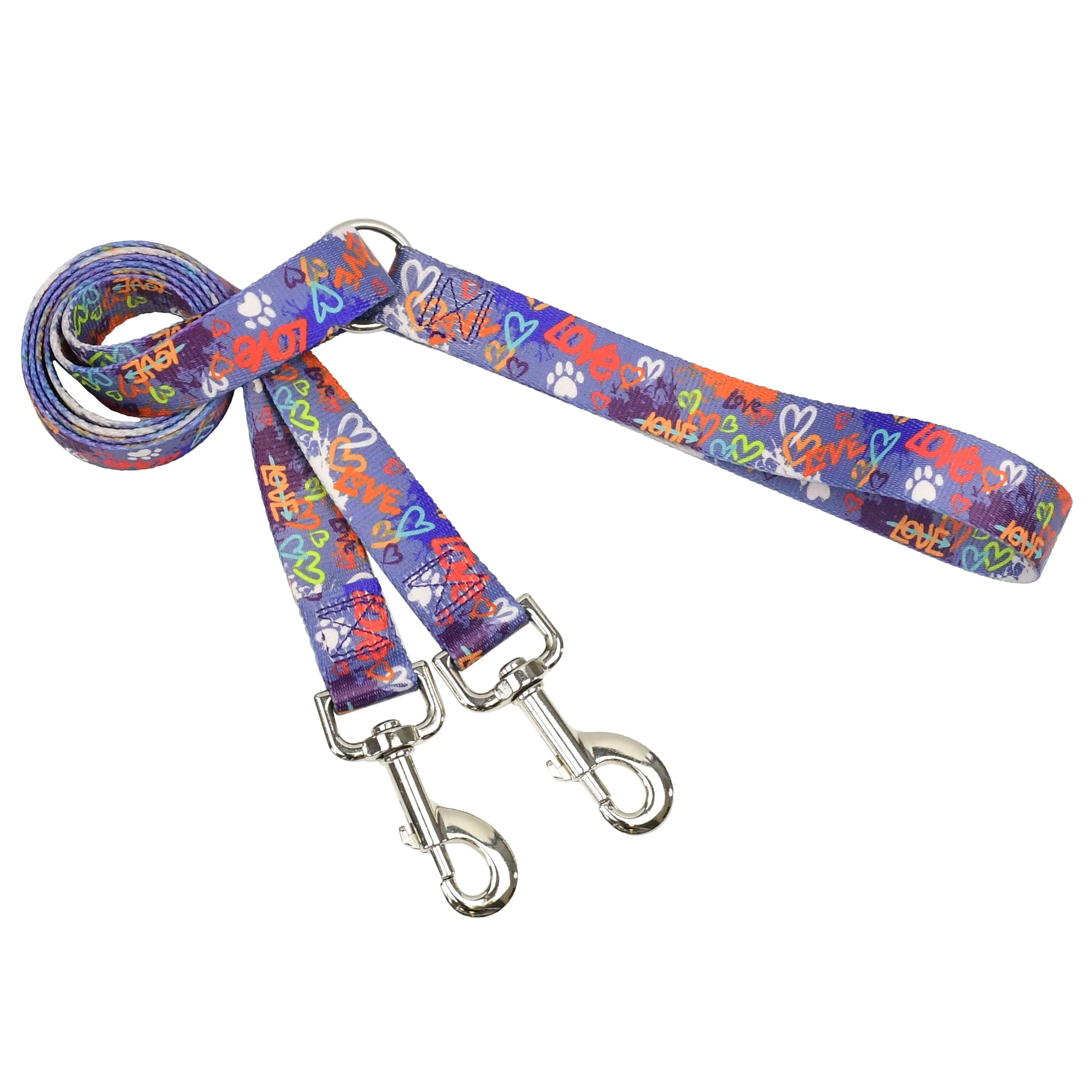 Love Graffiti Blue Freedom No-Pull Dog Harness – Earthstyle - Image 2