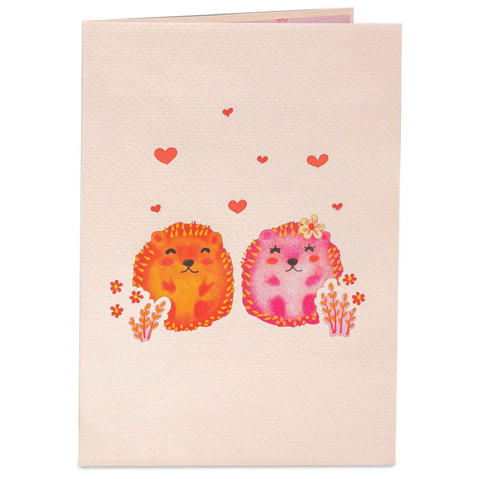 Love Hedgehog Pop Up Card - Image 2