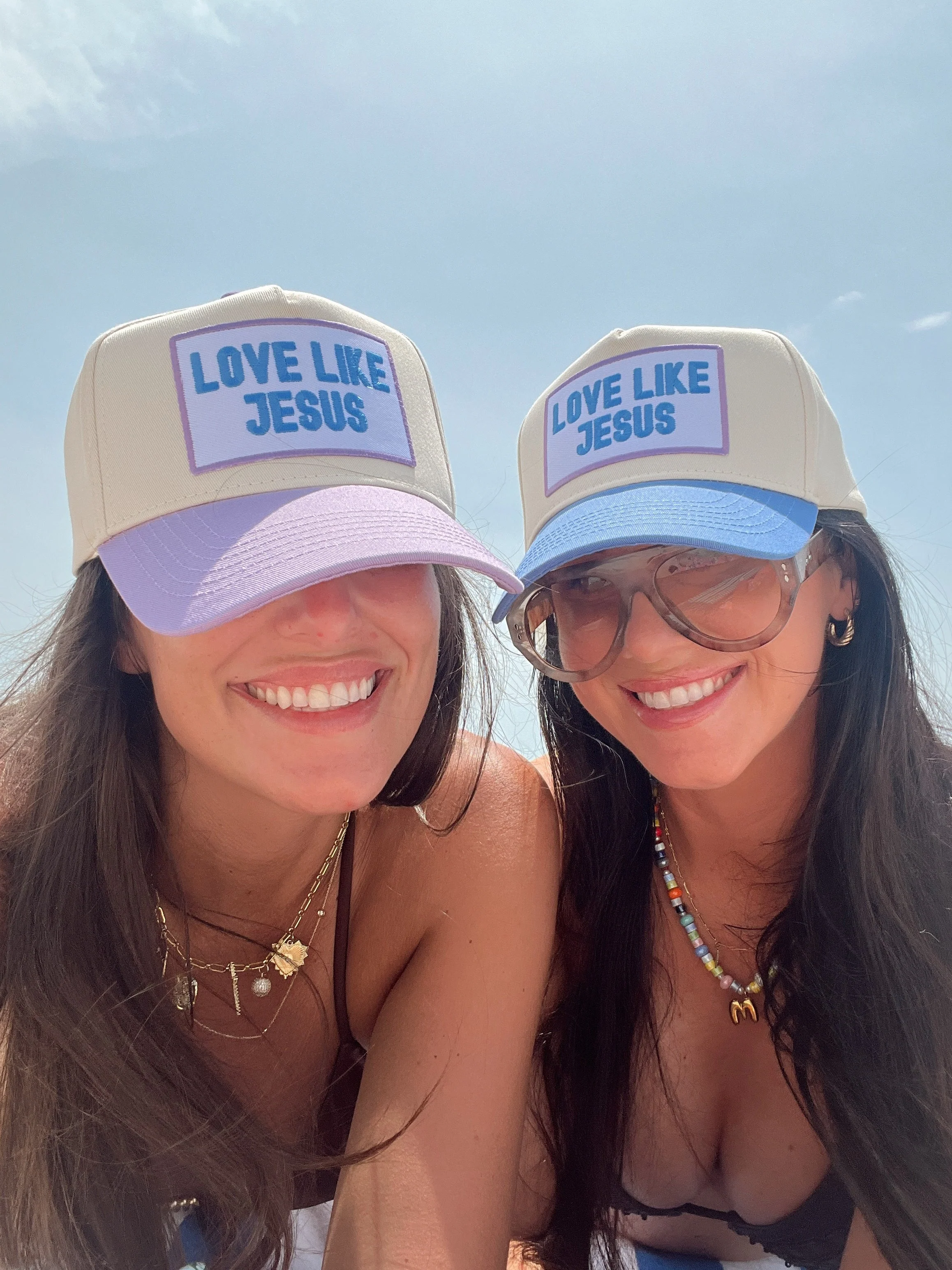 Love like Jesus -  Vintage Trucker Hat - Image 2