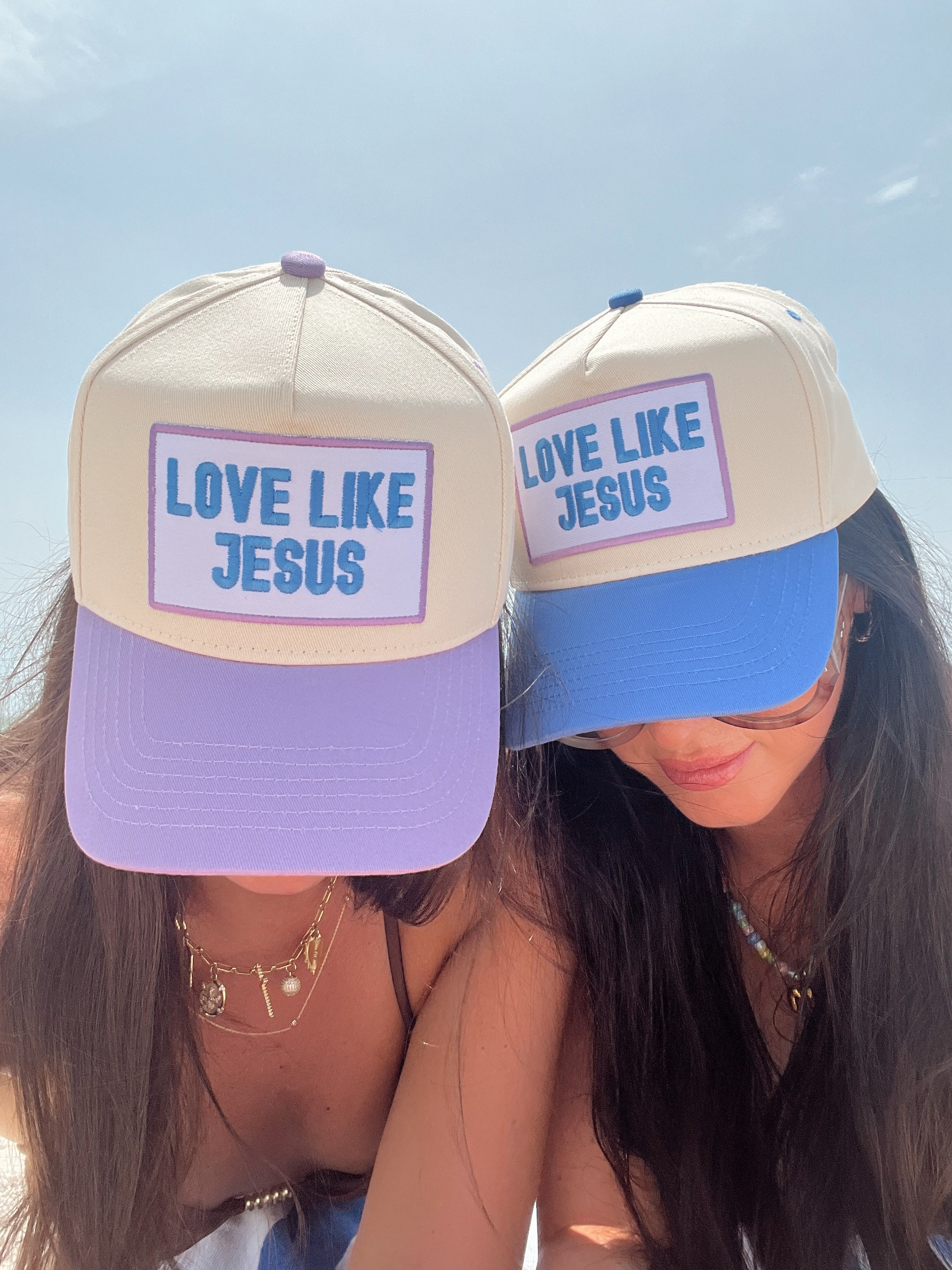 Love like Jesus -  Vintage Trucker Hat - Image 4