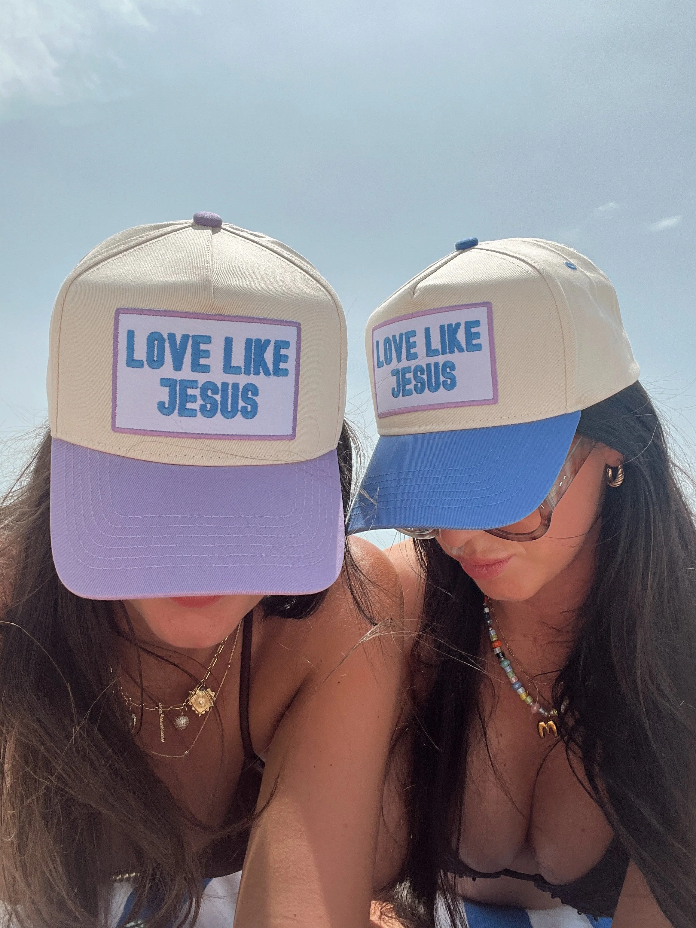 Love like Jesus -  Vintage Trucker Hat - Image 6