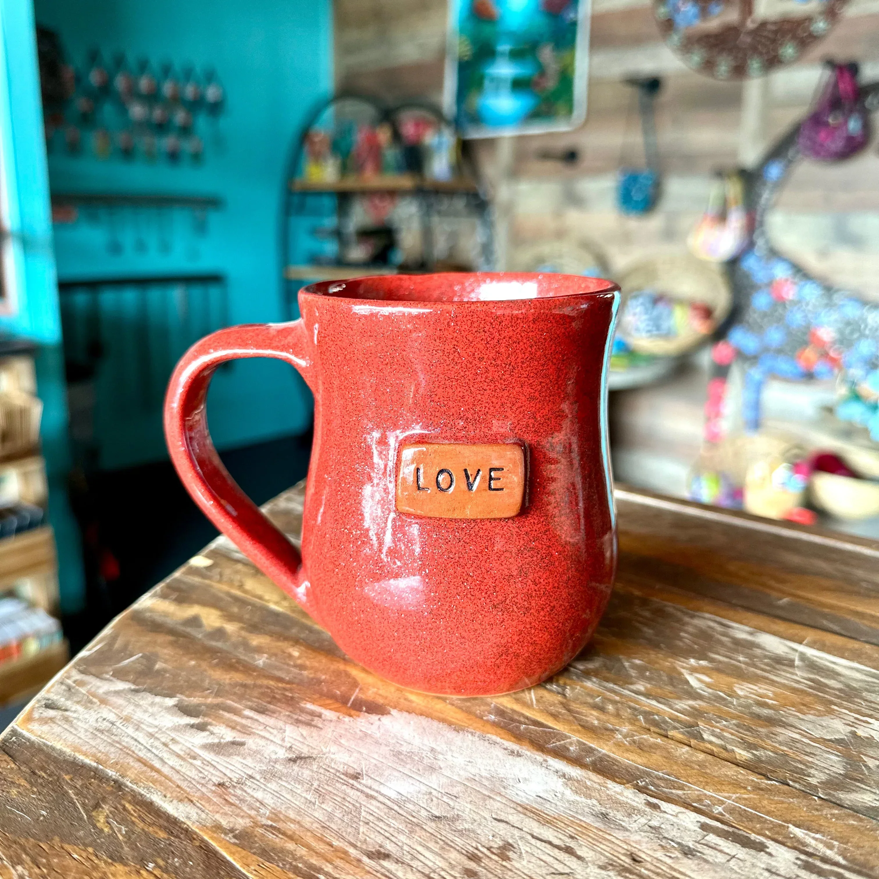 Love Mug - Glitter Red - Image 4