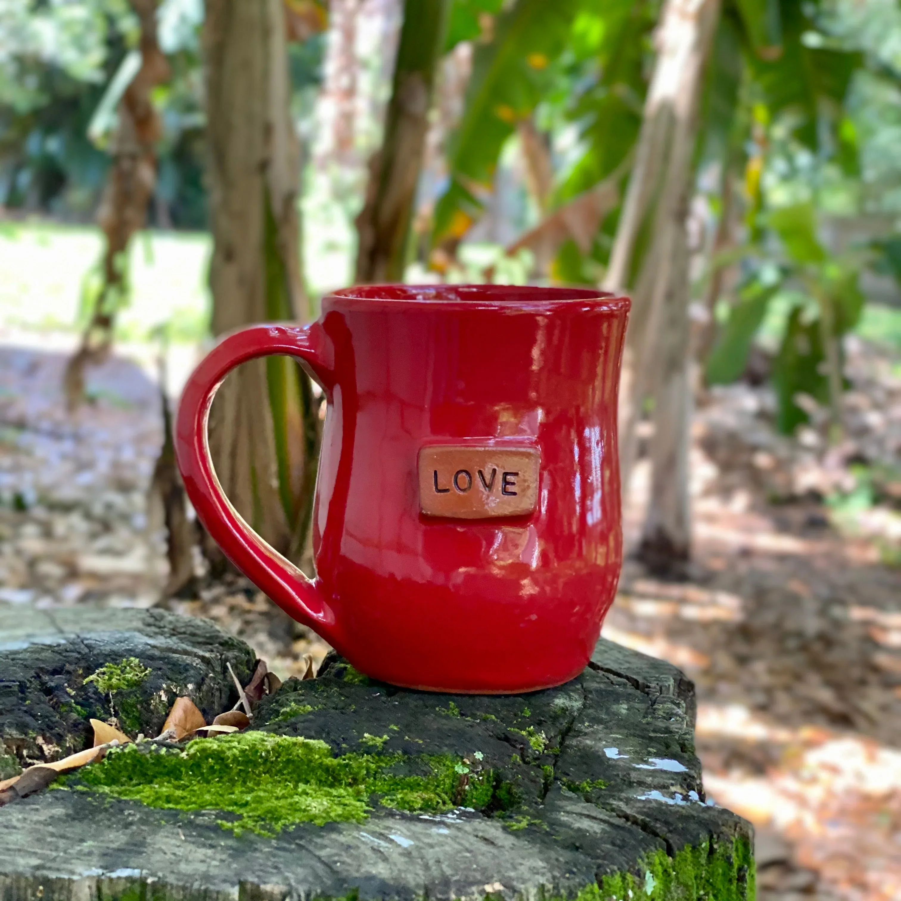Love Mug - Muted Red - Image 2