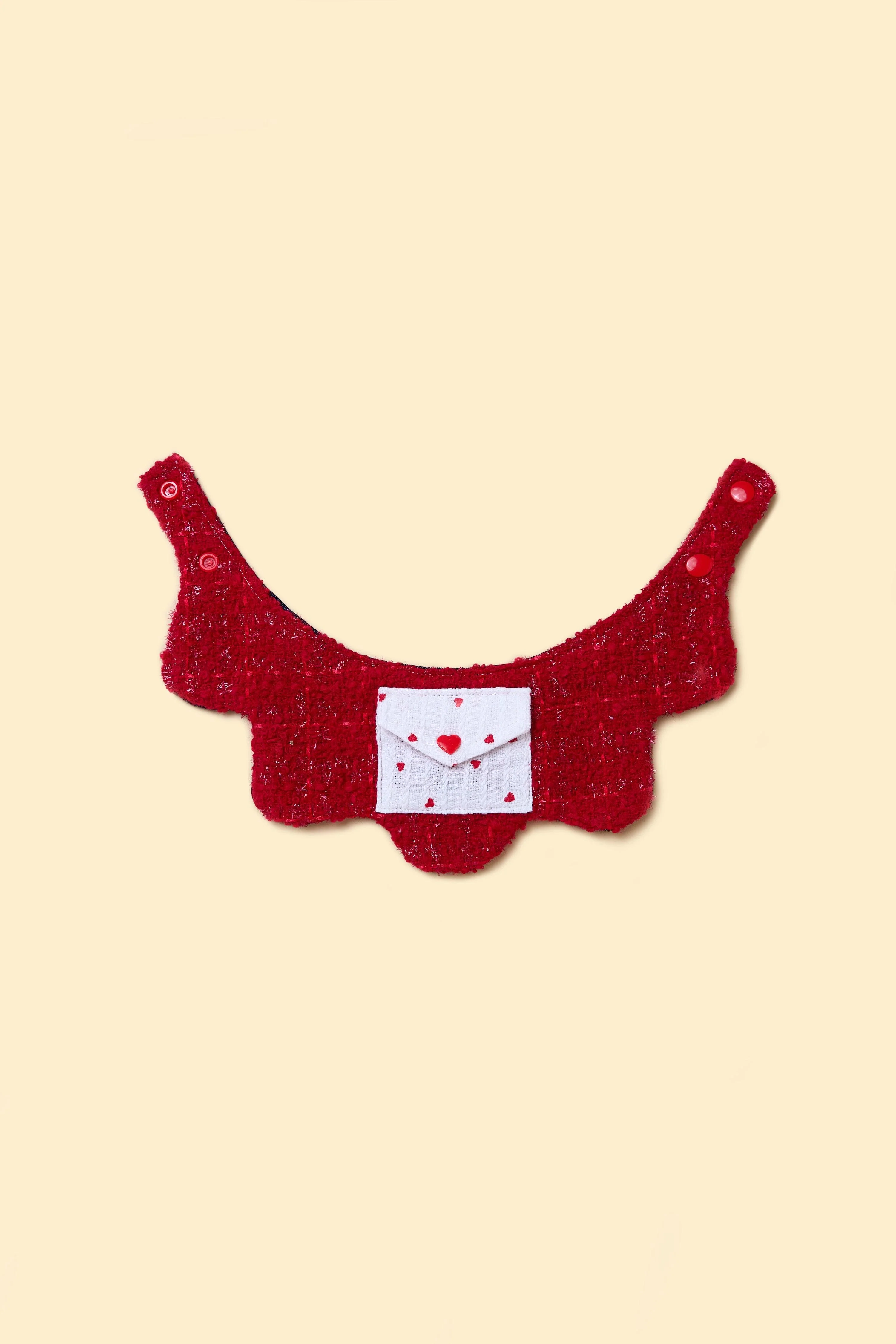 Love Note Reversible Handmade Bandana - Image 3