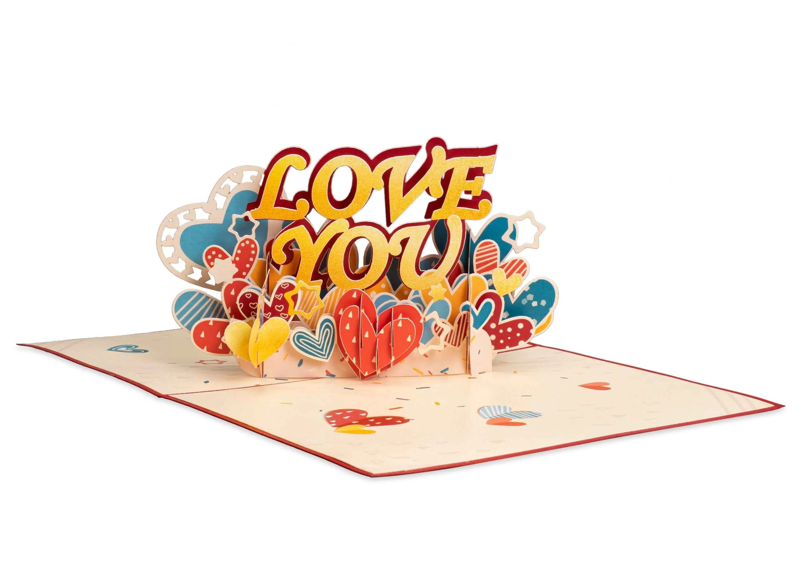 Love You Pop Up Card - Image 3