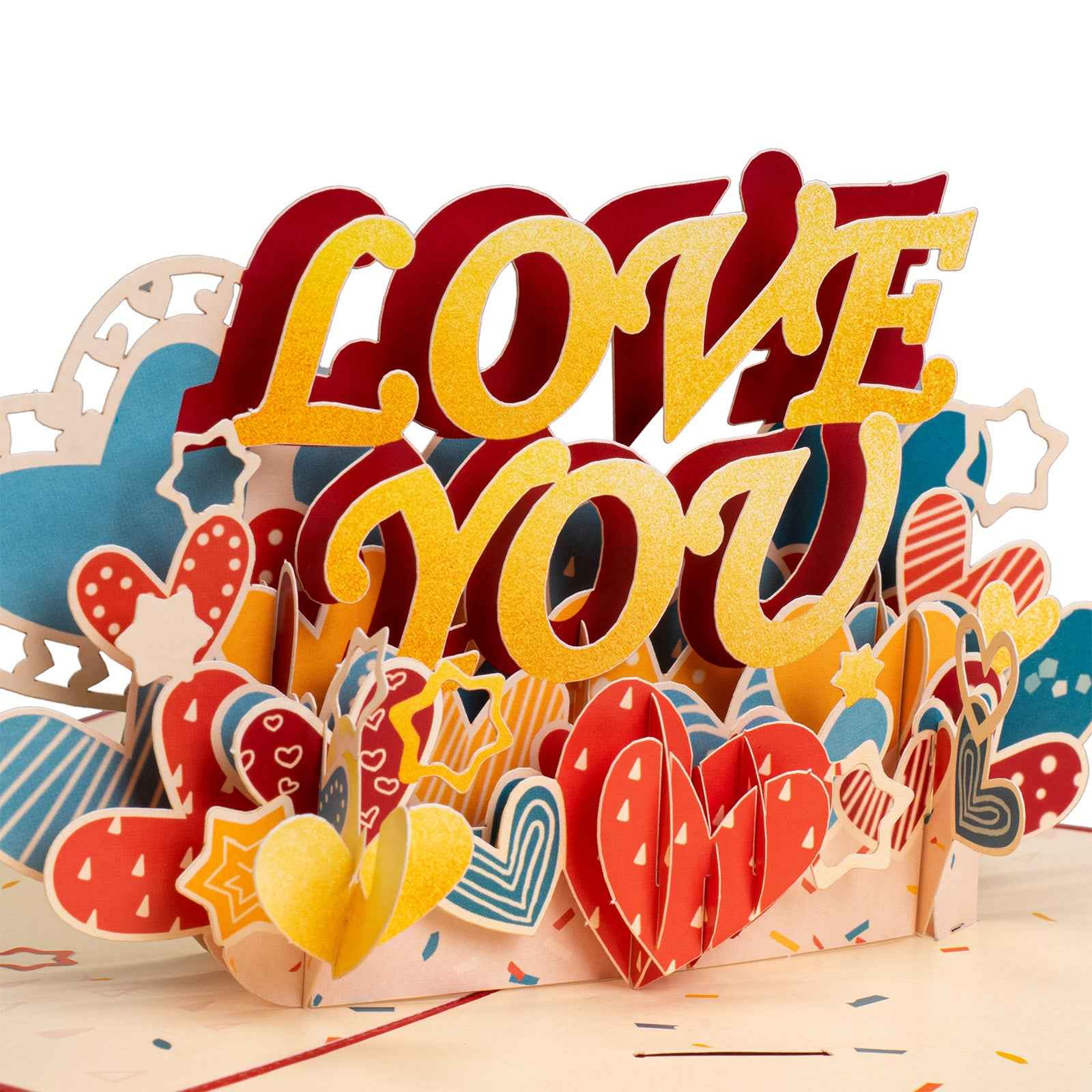 Love You Pop Up Card - Image 4