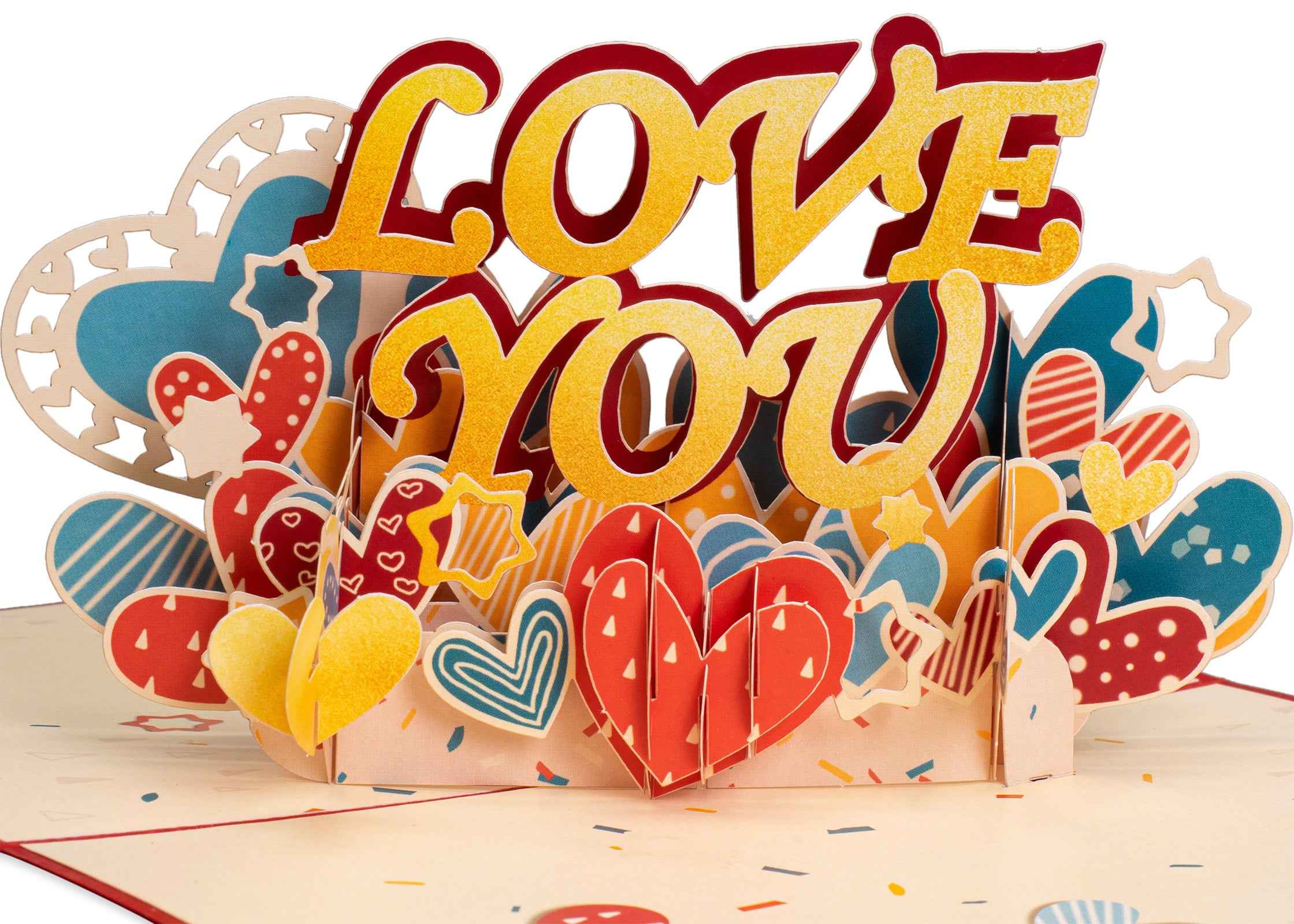 Love You Pop Up Card - Image 5