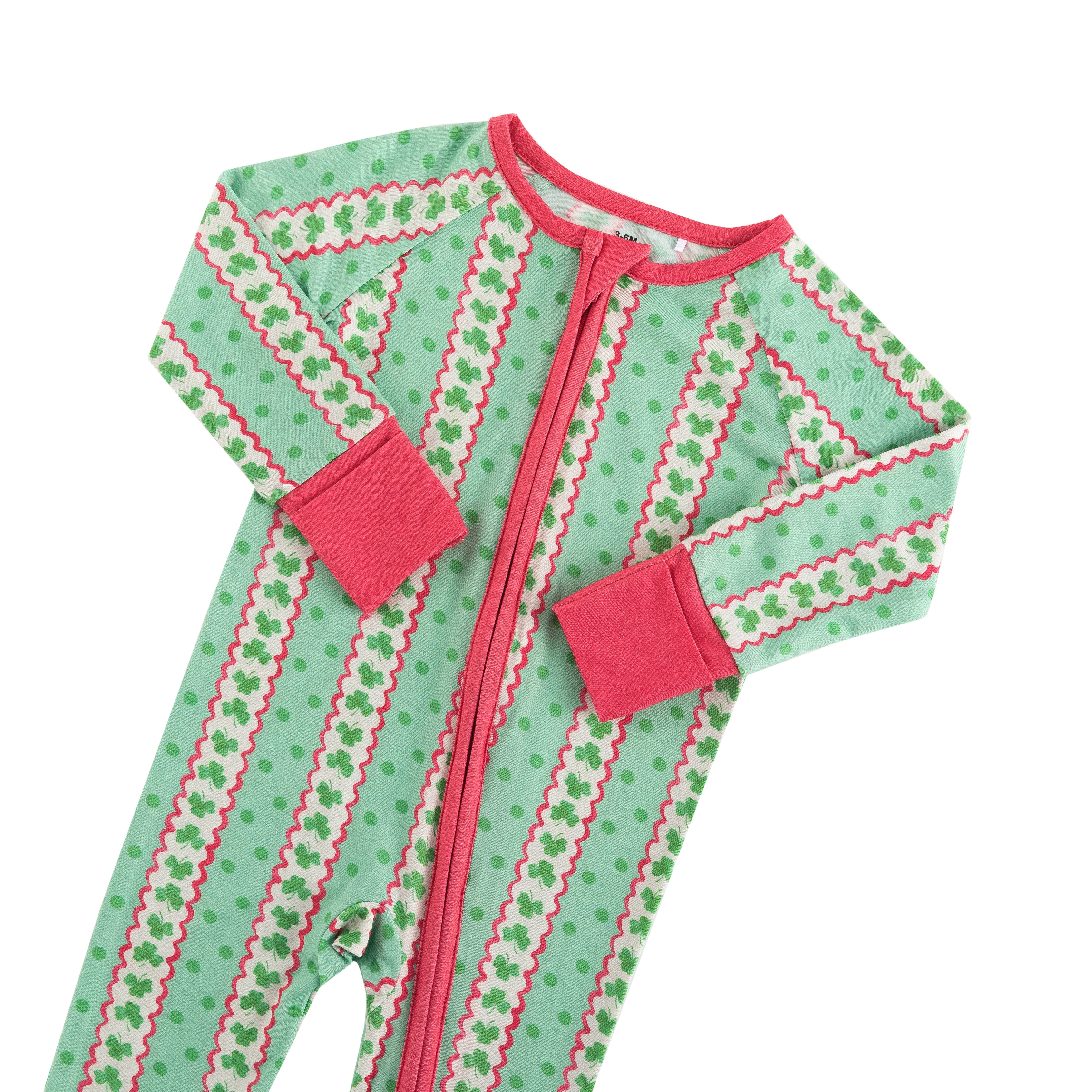 Lucky Clovers (Convertible Zip Footies) - Image 3