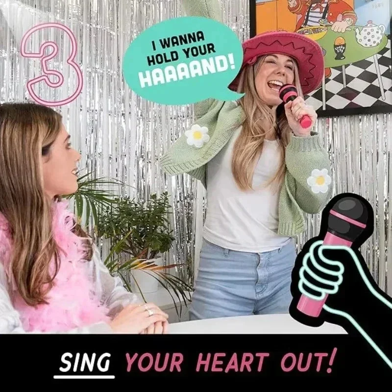 Lucky Egg Grab The Mic – Family Karaoke Board Game for 2-10 Players - Image 5