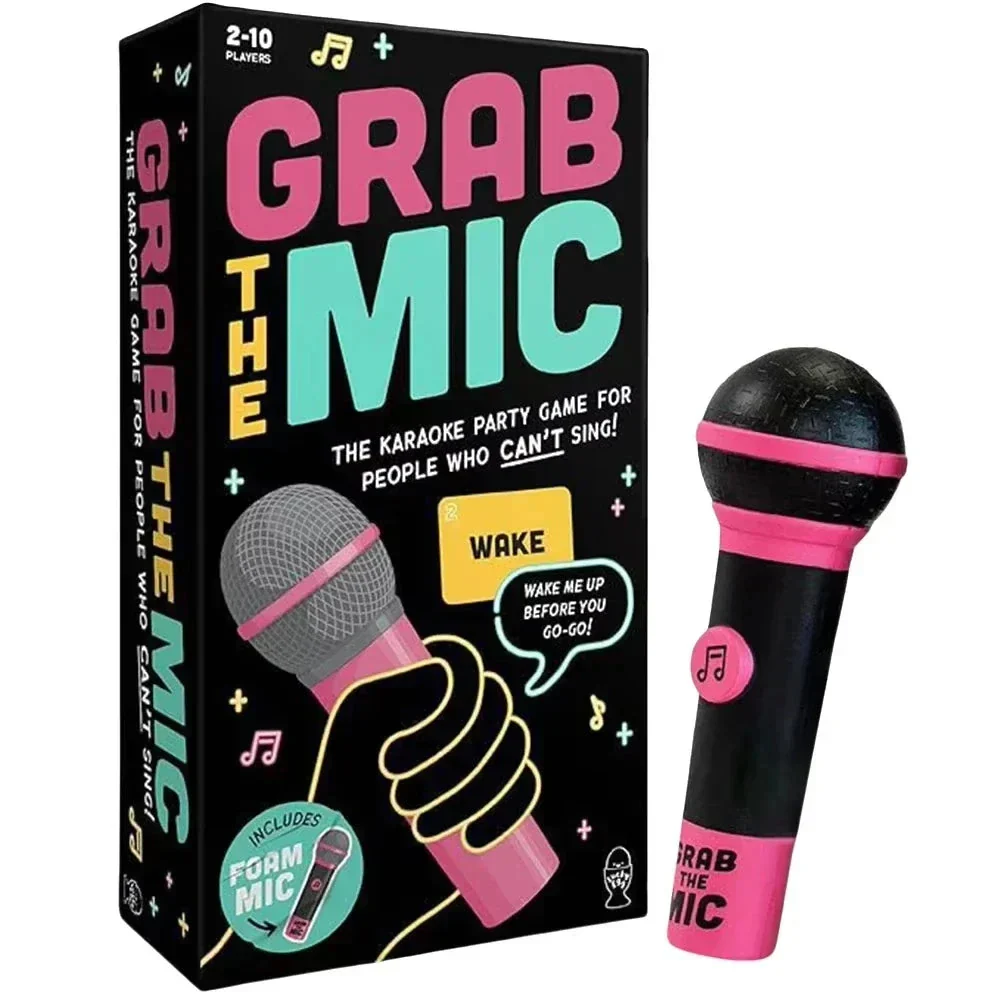 Lucky Egg Grab The Mic – Family Karaoke Board Game for 2-10 Players - Image 7