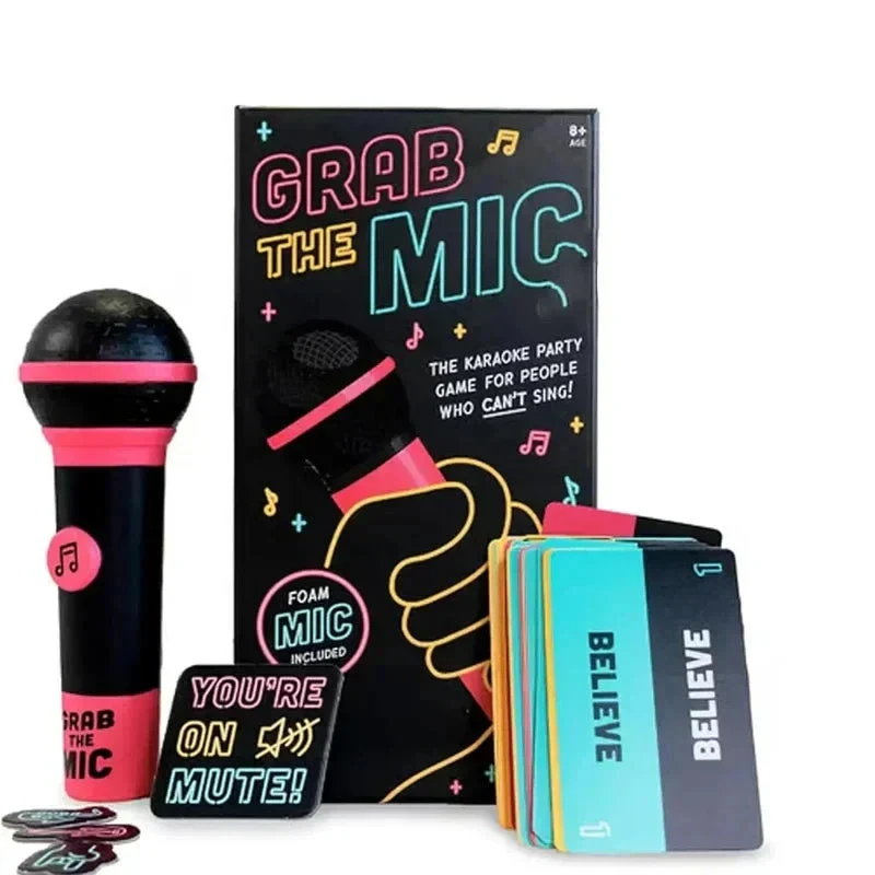 Lucky Egg Grab The Mic – Family Karaoke Board Game for 2-10 Players - Image 8