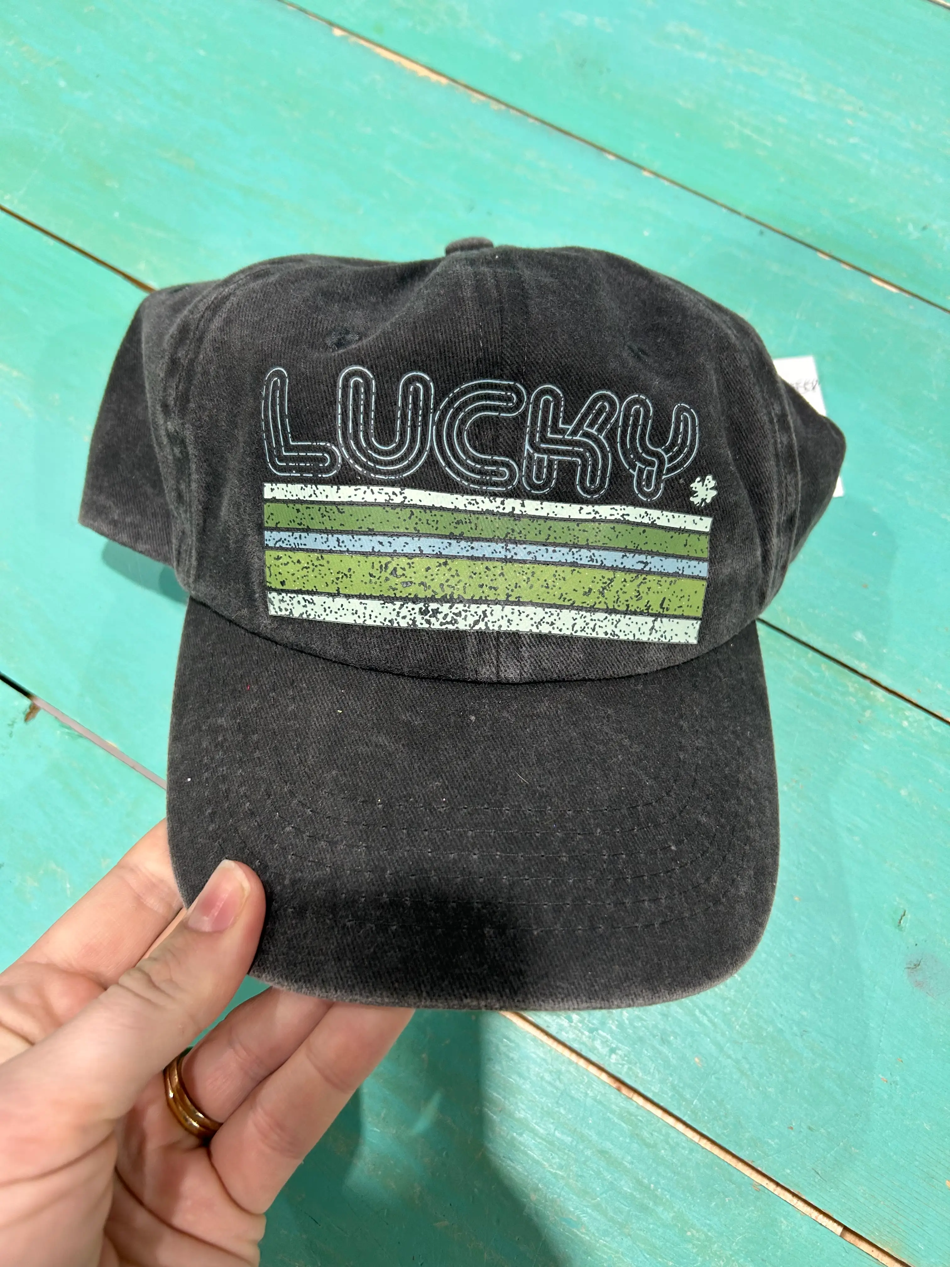 Lucky Striped Cap - Image 2