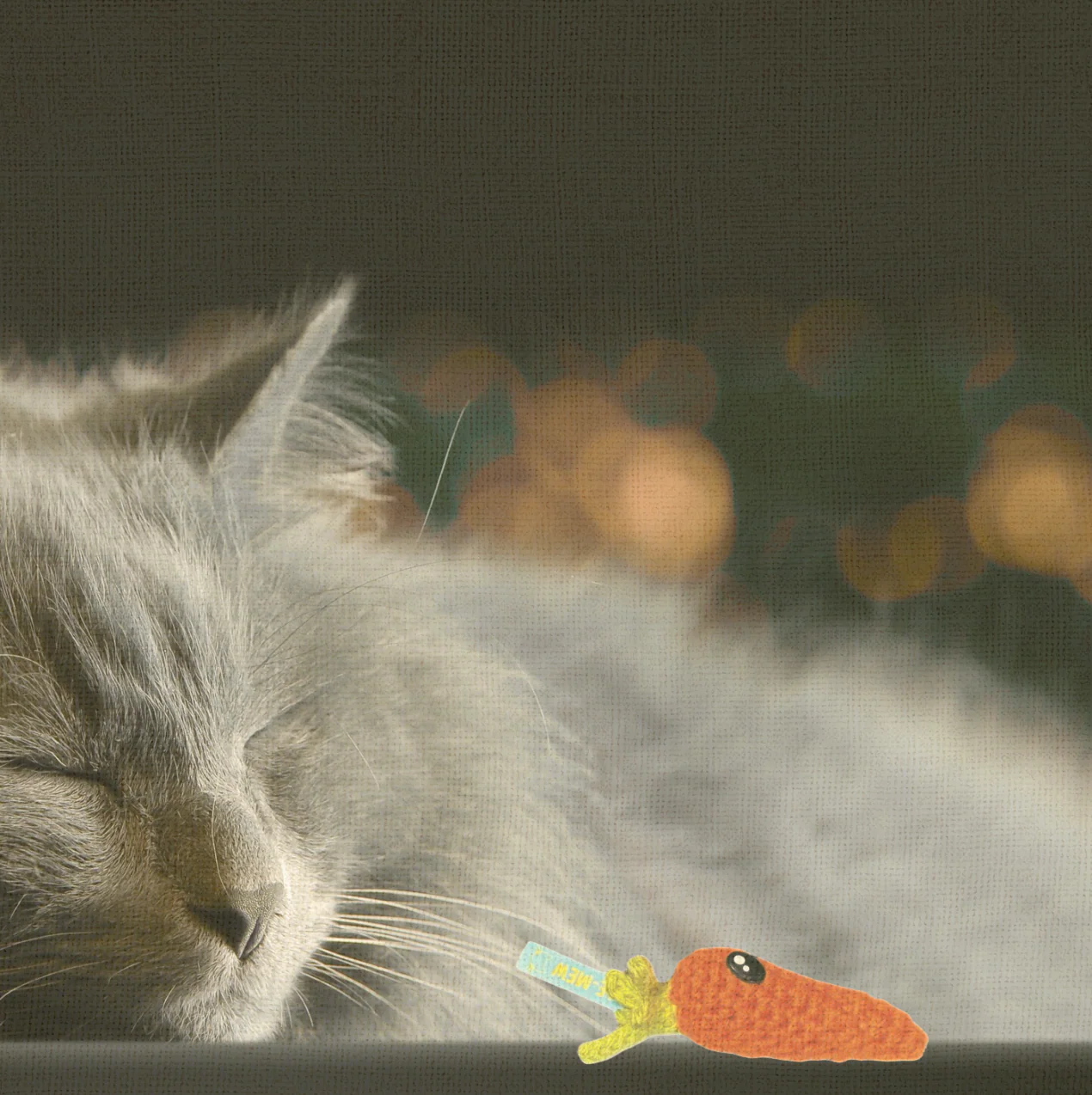 Lulu the carrot | lightweight cat toy - Image 2
