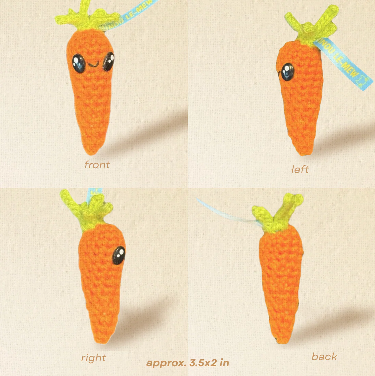 Lulu the carrot | lightweight cat toy - Image 4