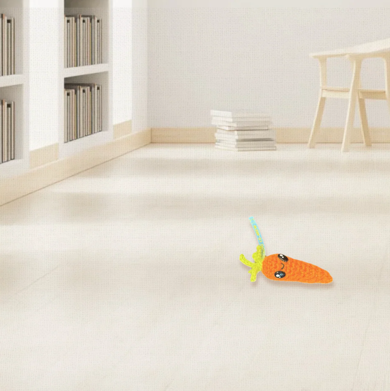 Lulu the carrot | lightweight cat toy - Image 6