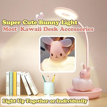 Lumi Pals Kid's desk lamp/ night light Cloud Animal - Image 2