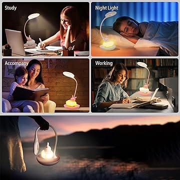 Lumi Pals Kid's desk lamp/ night light Cloud Animal - Image 3