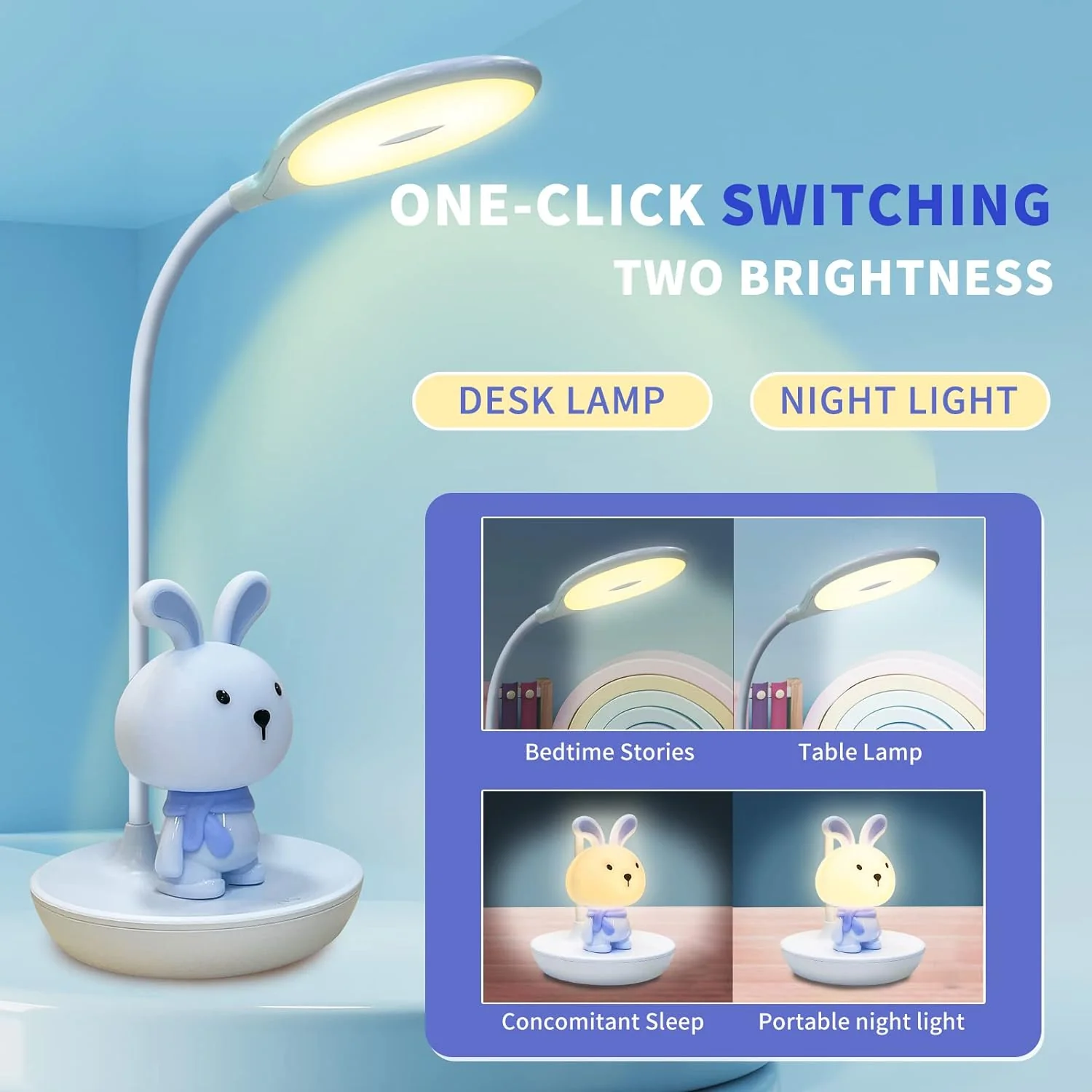 Lumi Pals Kid's desk lamp/ night light standing Animal - Image 3