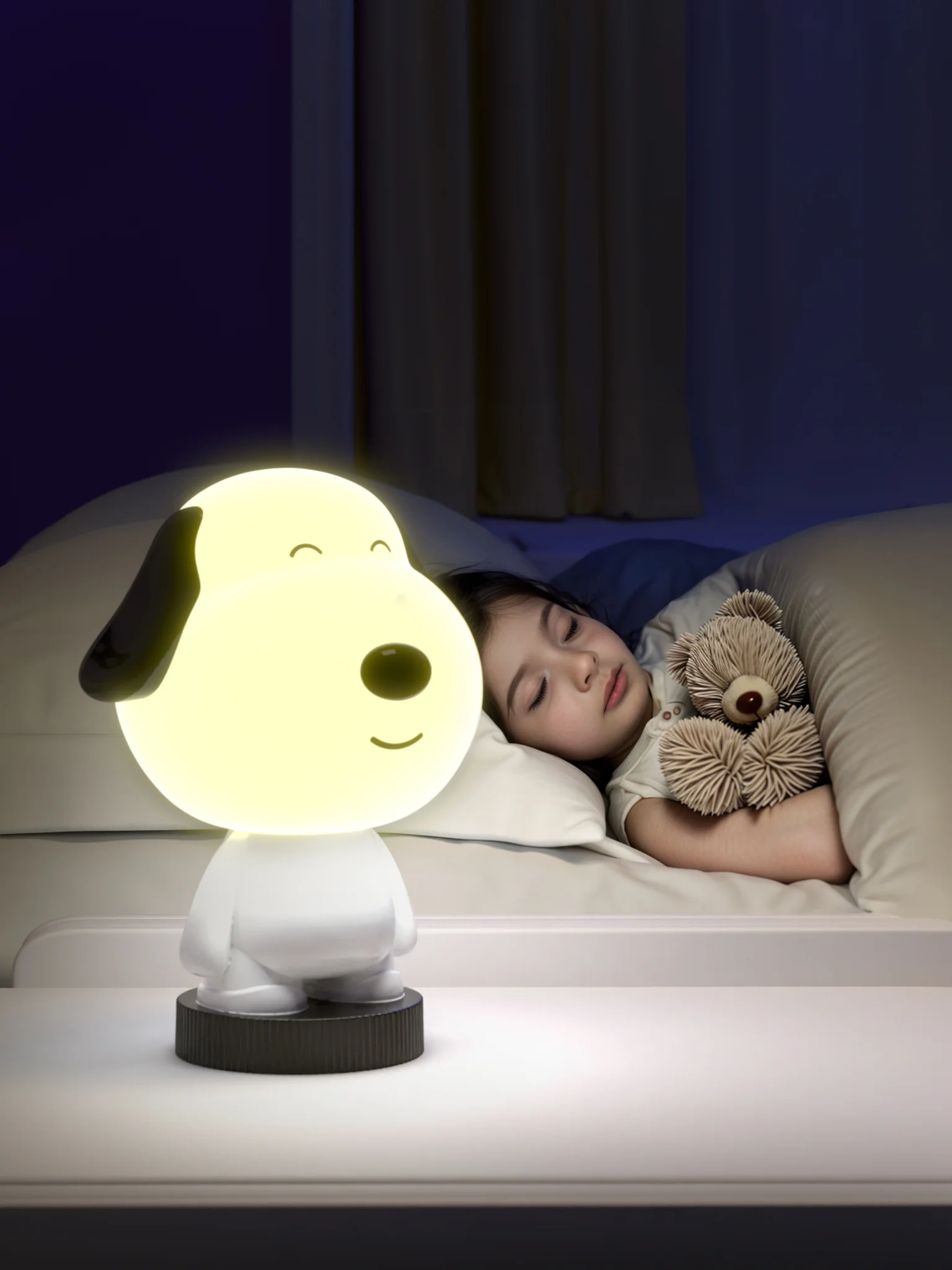 Lumi Pals Kid's Table lamp/ night light Pedestal Bunny Style Animal - Image 5
