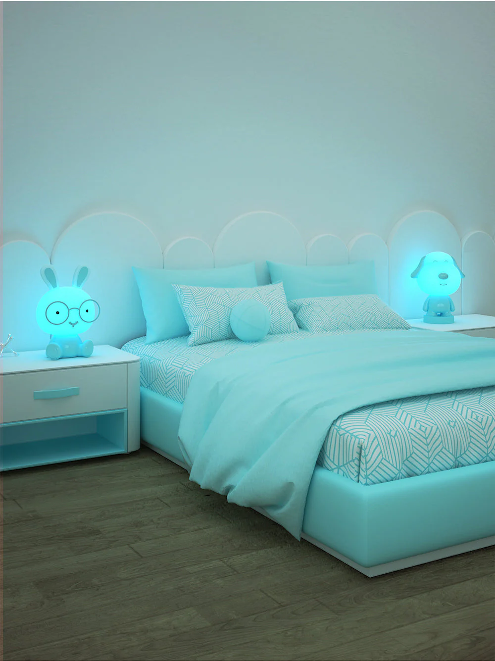 Lumi Pals Kid's Table lamp/ night light sitting Style Animal - Image 3