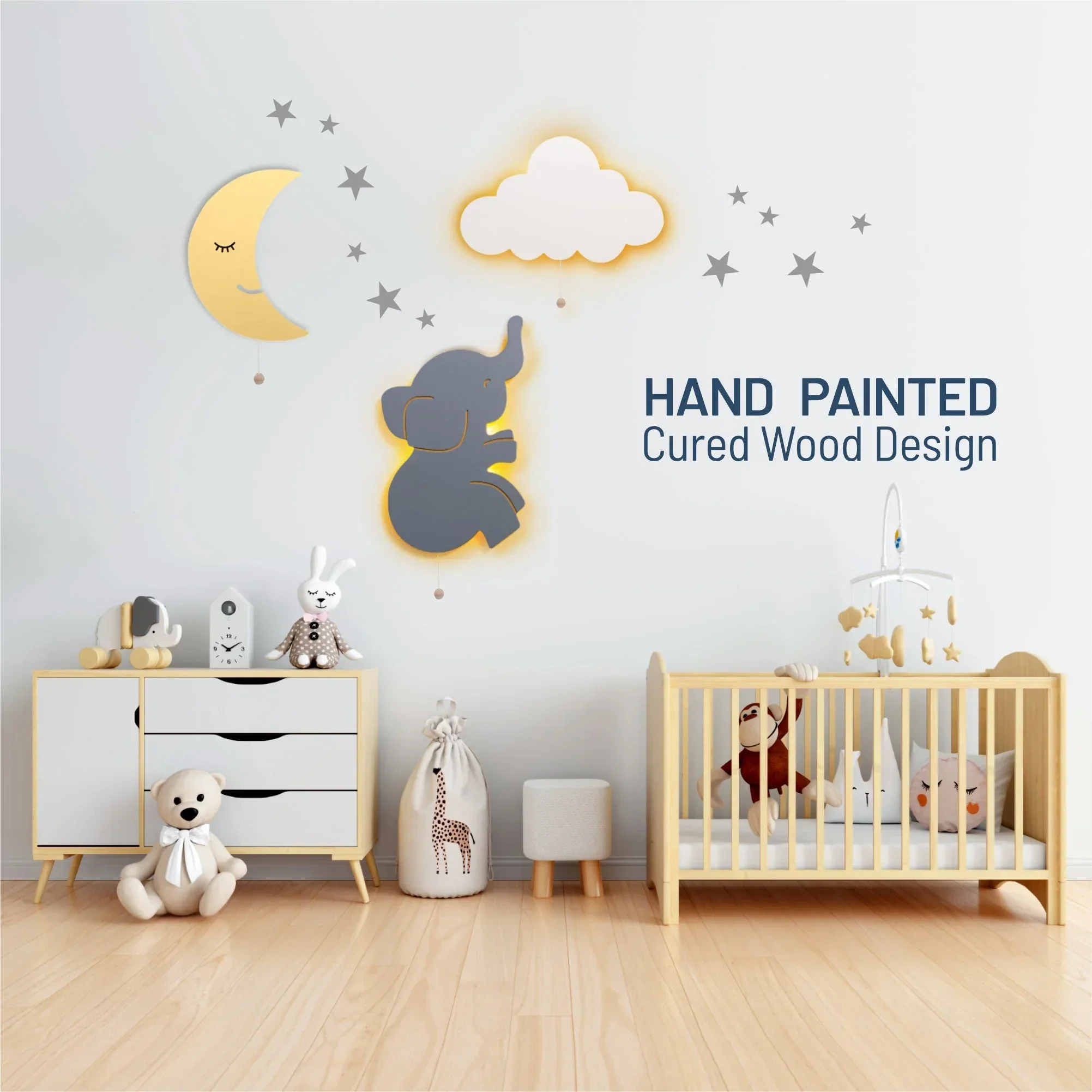 LumiDreams Wall Light - Kid's Decor Nightlight Cloud - Image 5