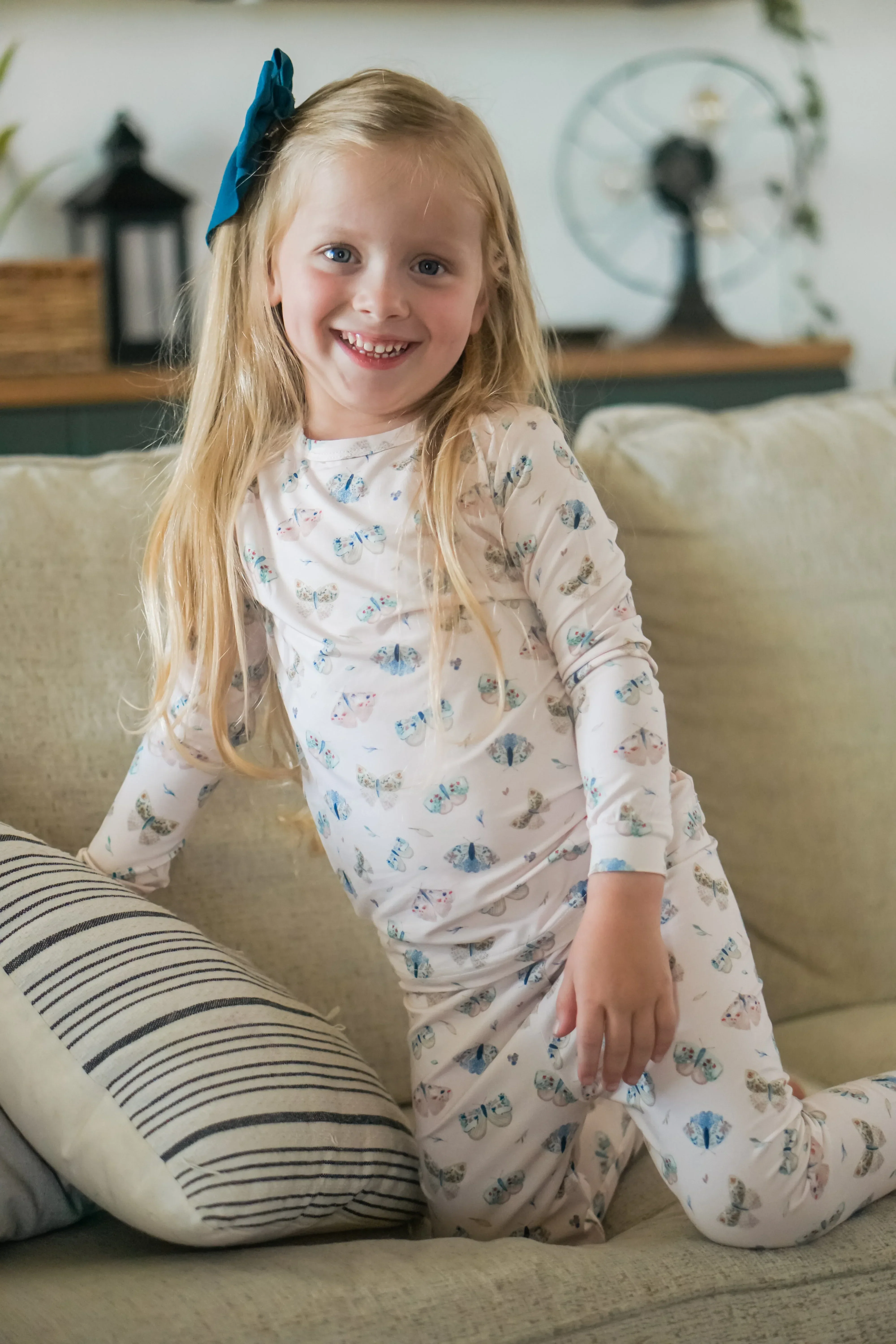 Luna Moths 2pc Bamboo Pajamas - Image 12