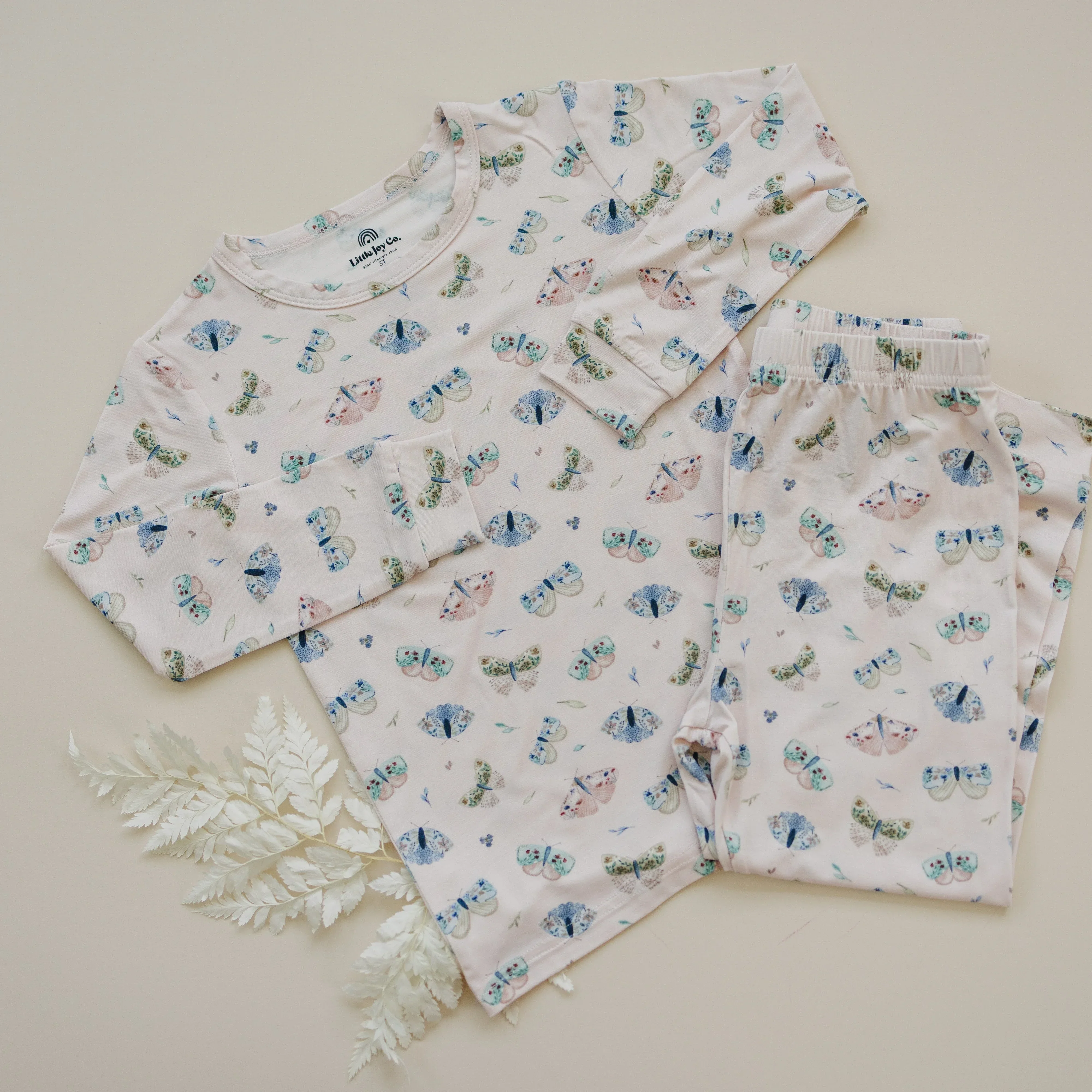 Luna Moths 2pc Bamboo Pajamas - Image 18