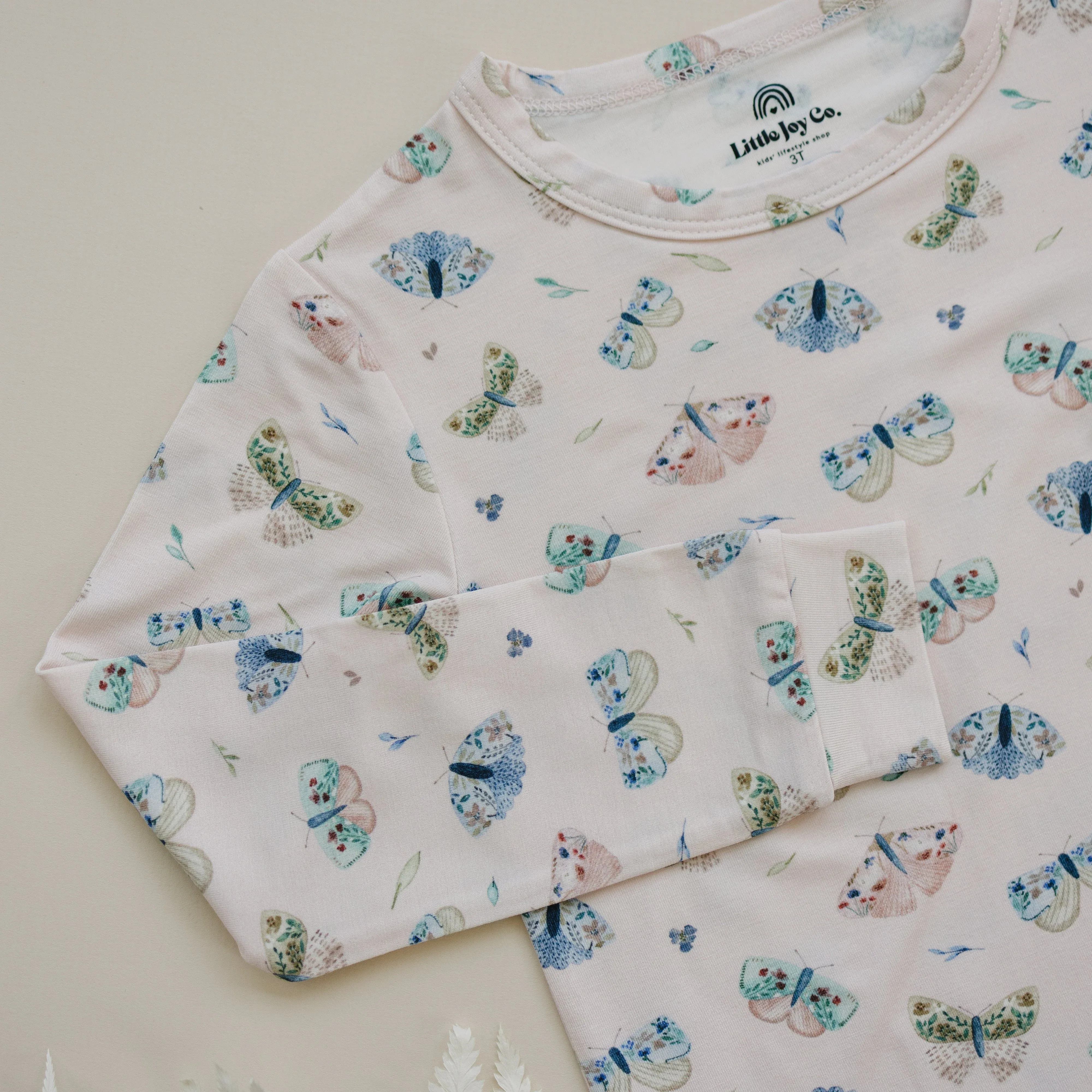Luna Moths 2pc Bamboo Pajamas - Image 2