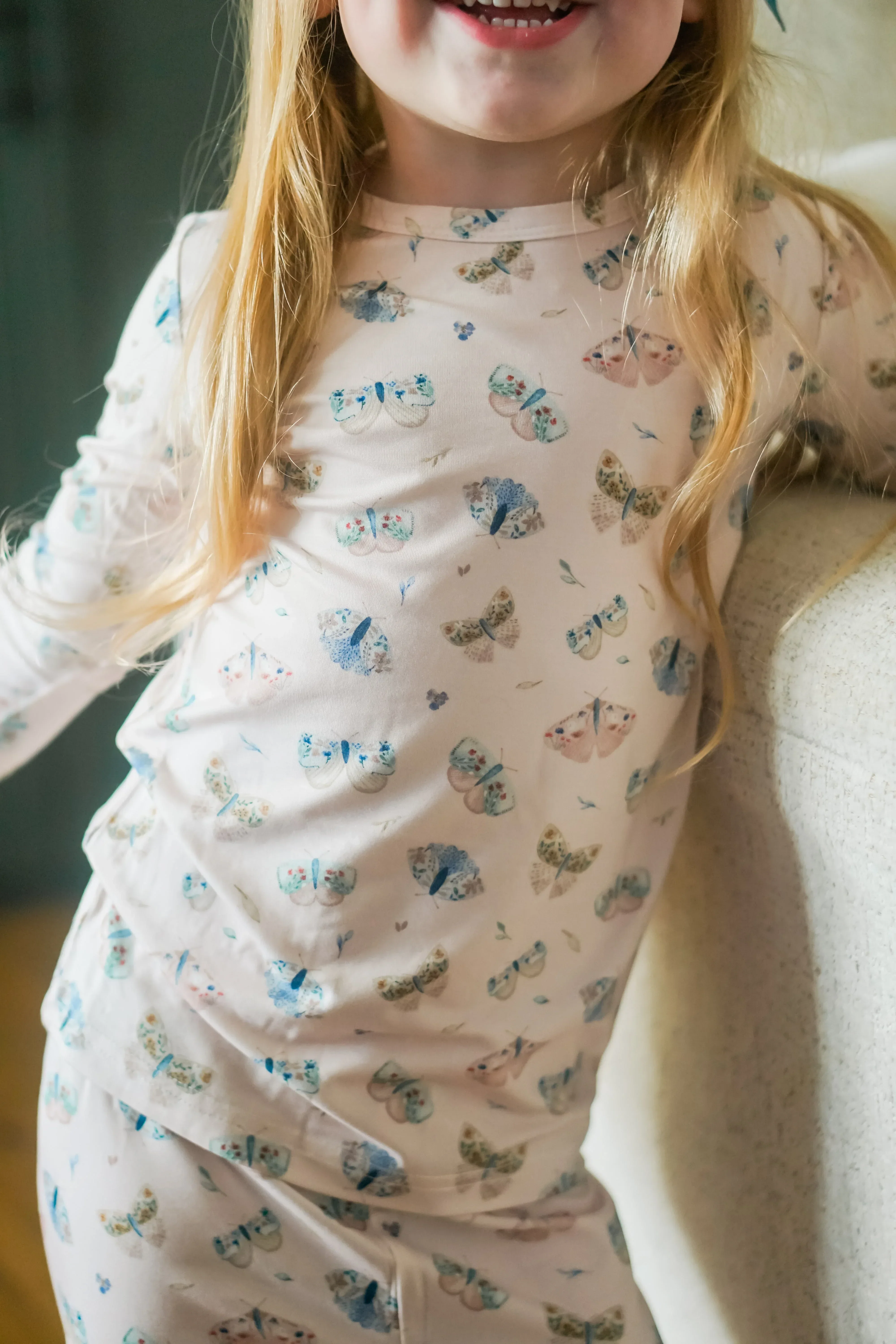 Luna Moths 2pc Bamboo Pajamas - Image 28