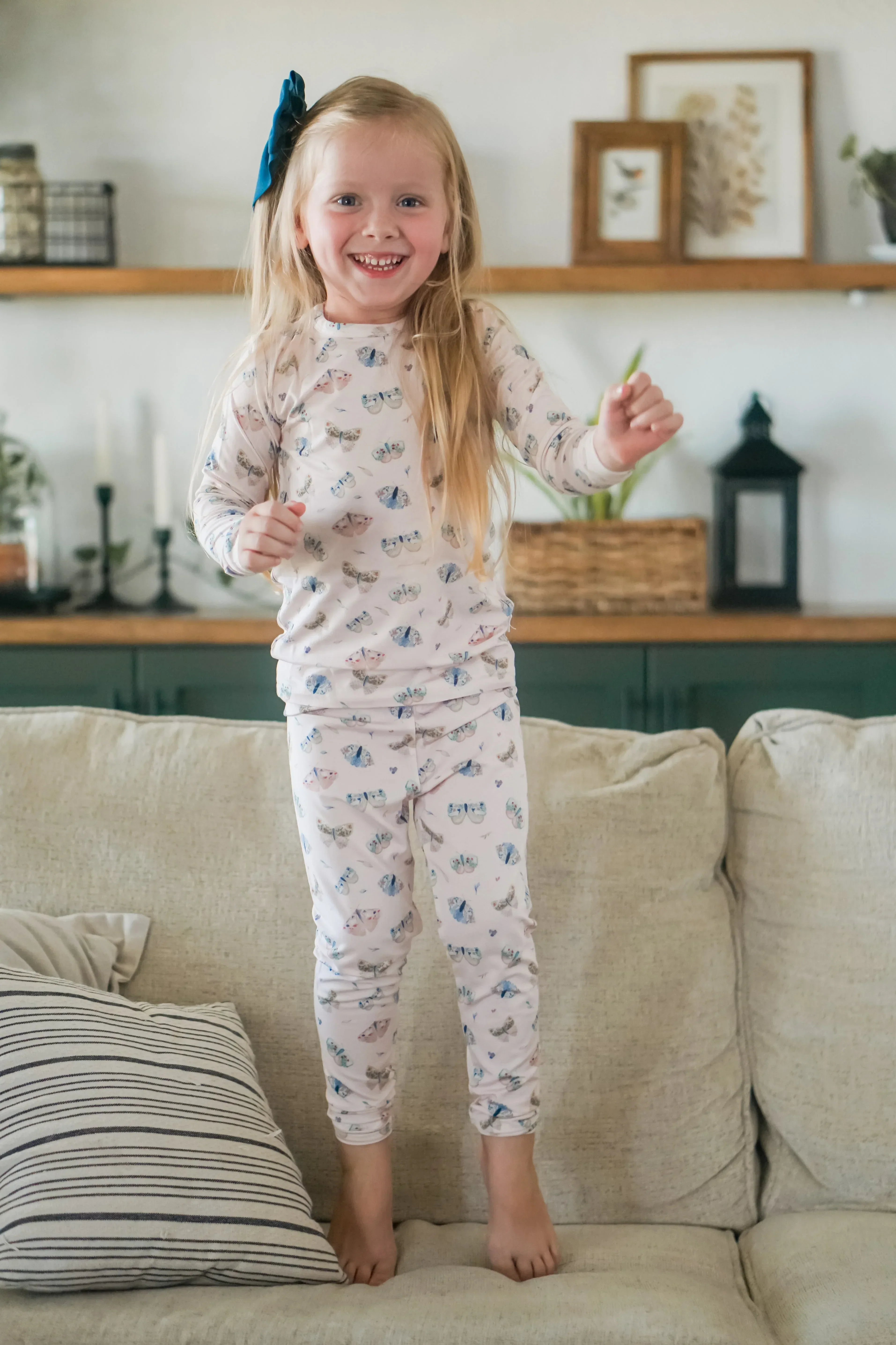 Luna Moths 2pc Bamboo Pajamas - Image 4