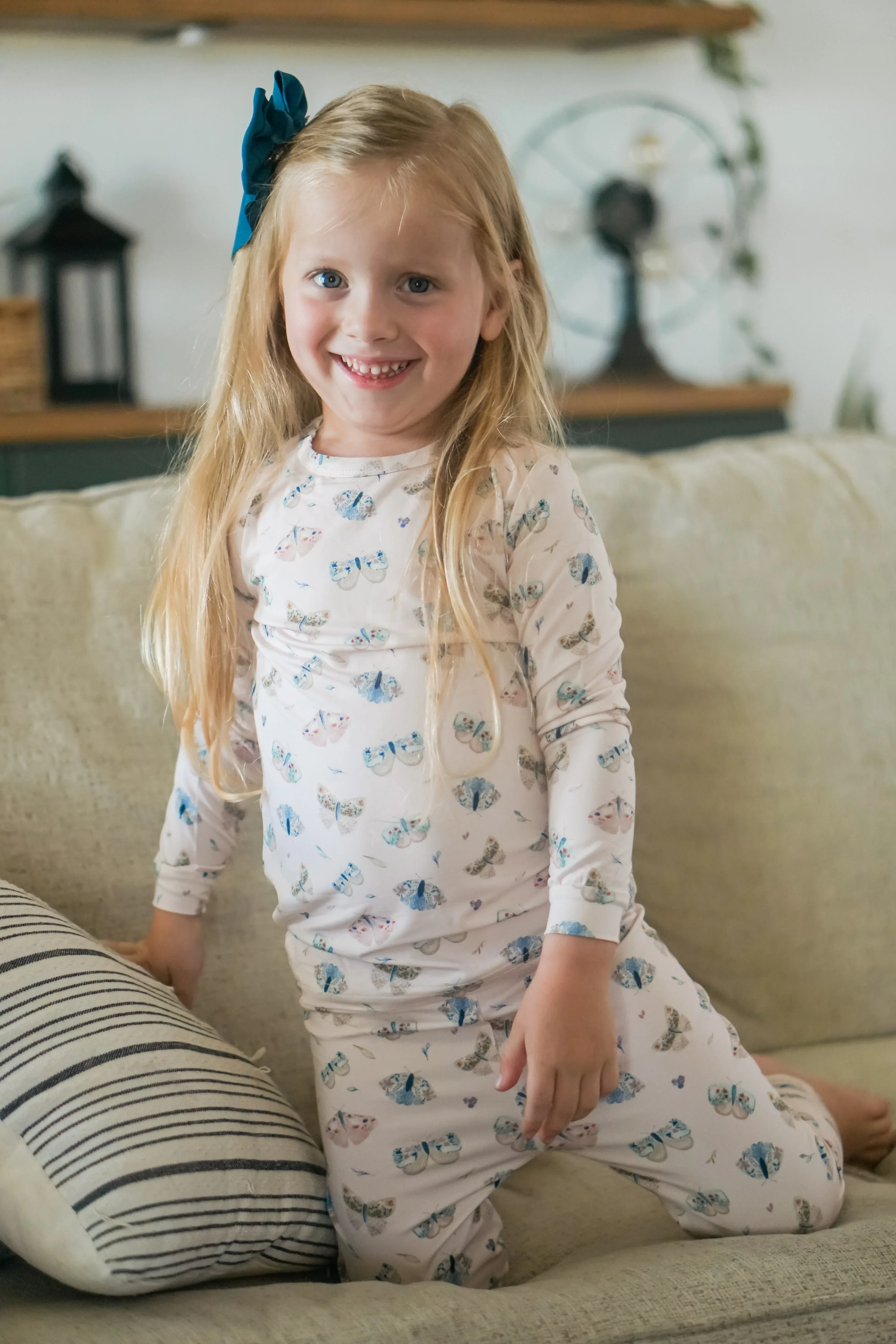 Luna Moths 2pc Bamboo Pajamas - Image 7