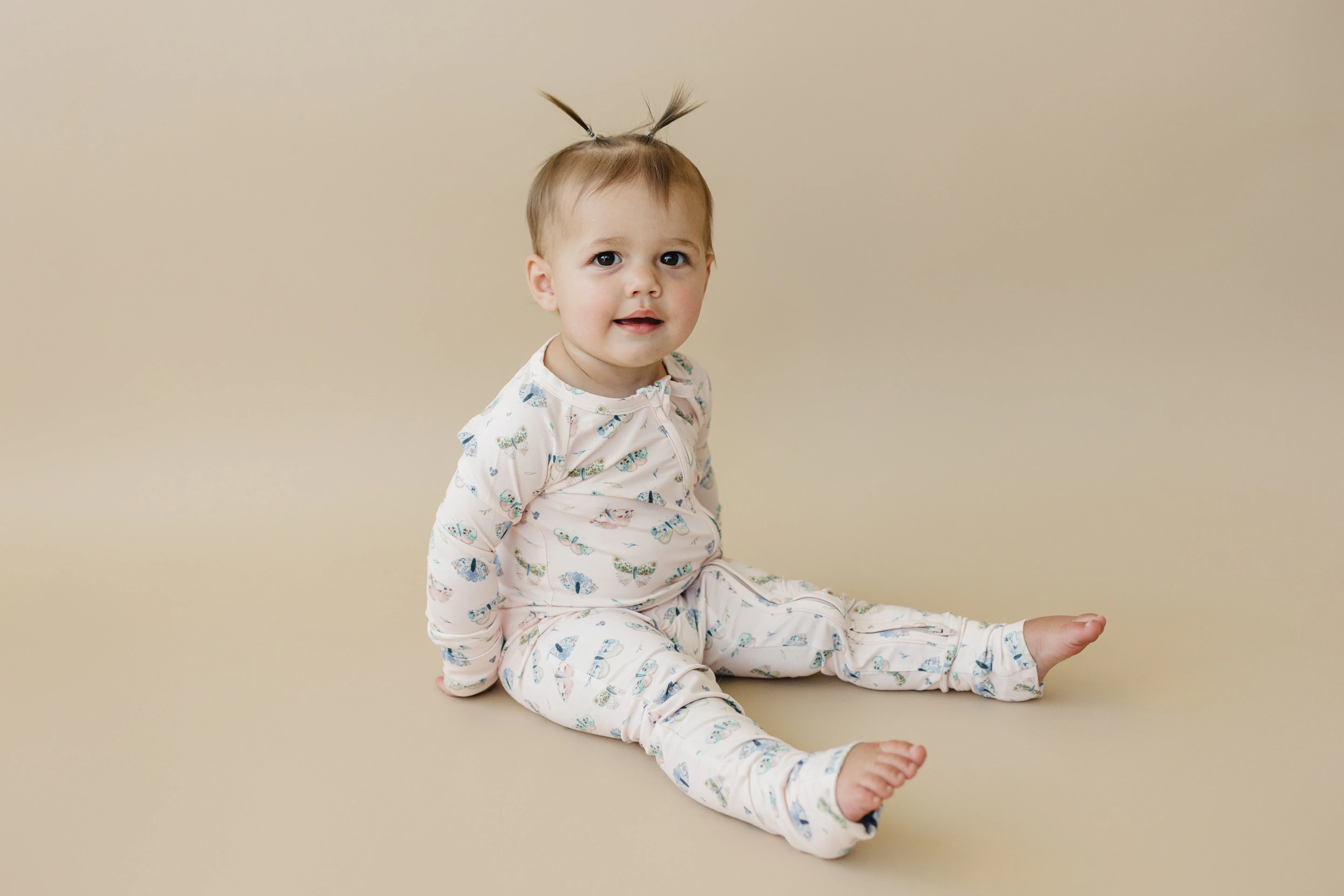Luna Moths Bamboo Zippy Pajamas - Image 10