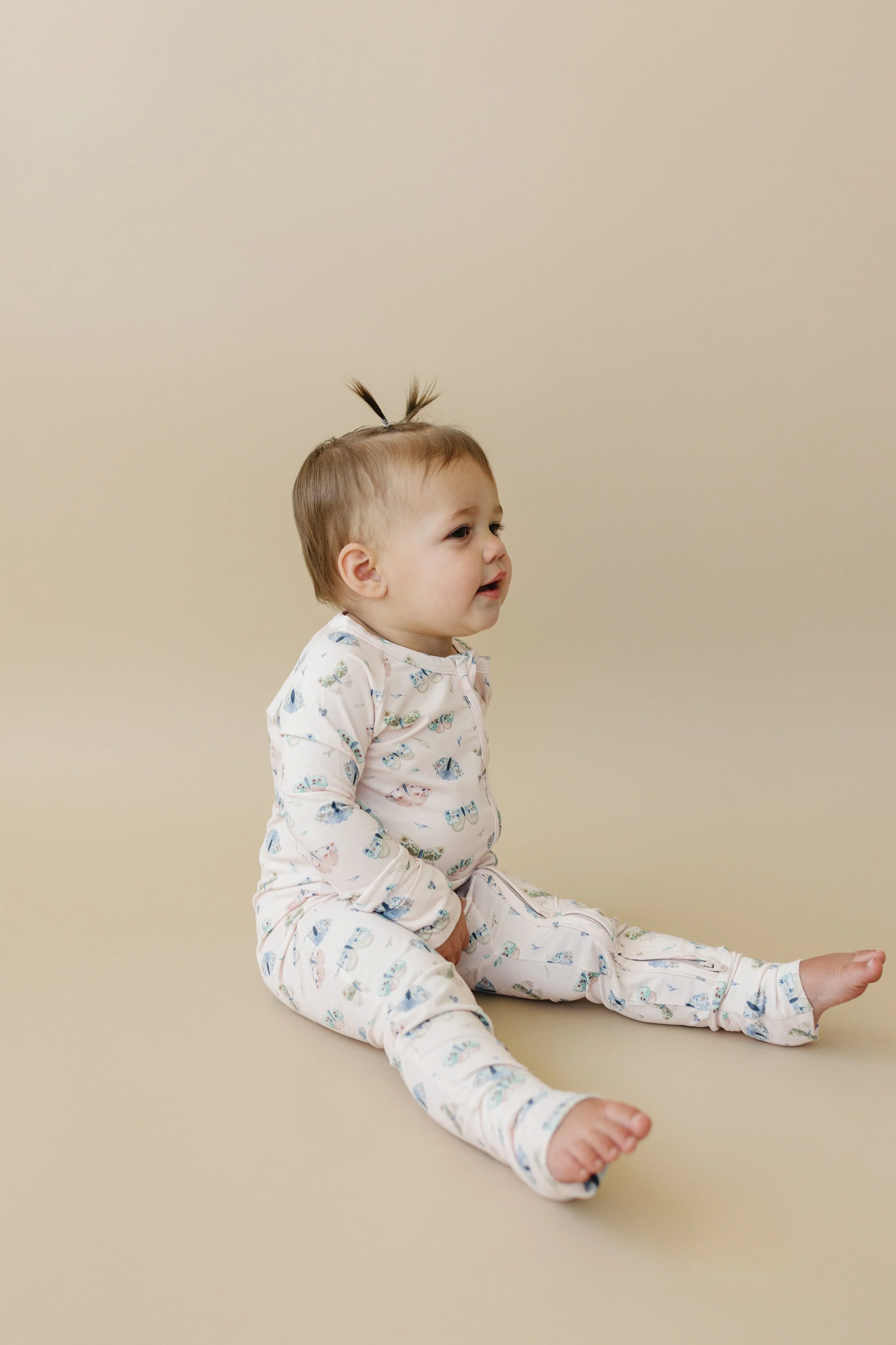 Luna Moths Bamboo Zippy Pajamas - Image 4