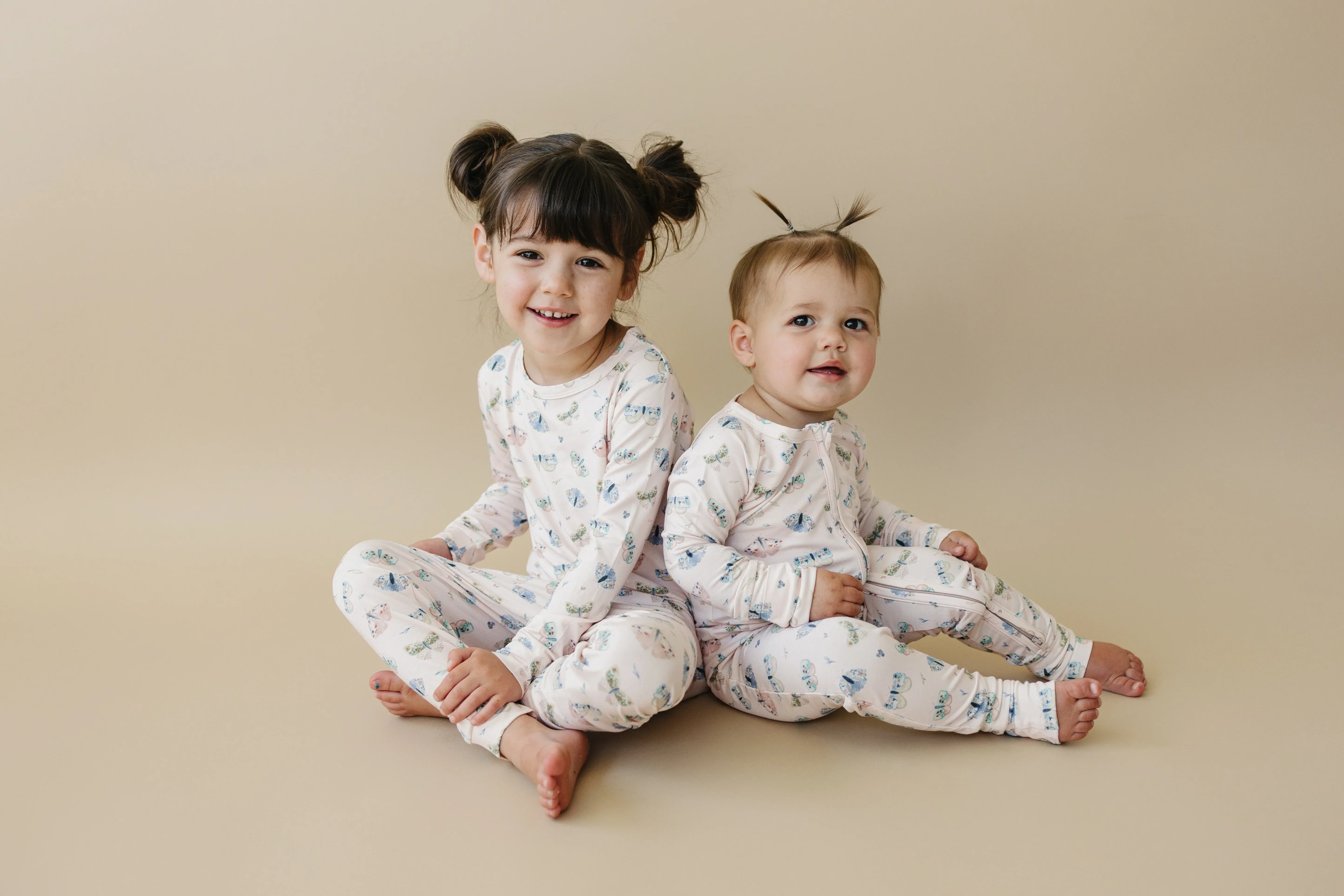 Luna Moths Bamboo Zippy Pajamas - Image 8