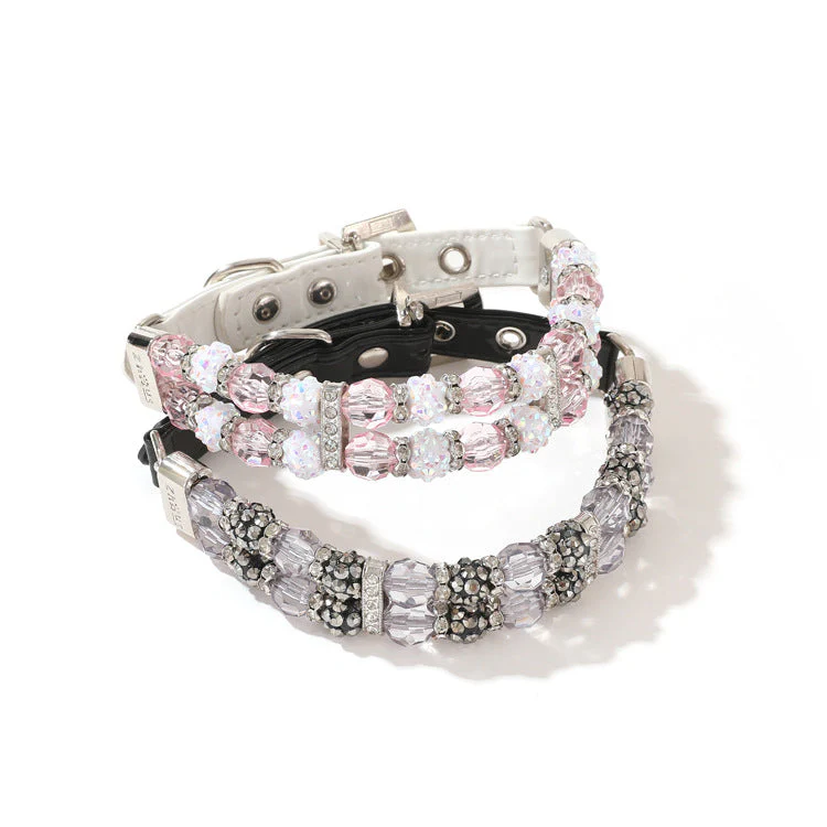 Luxury Beaded Pet Collar & Leash Set – Sparkling Crystal Design - Image 6