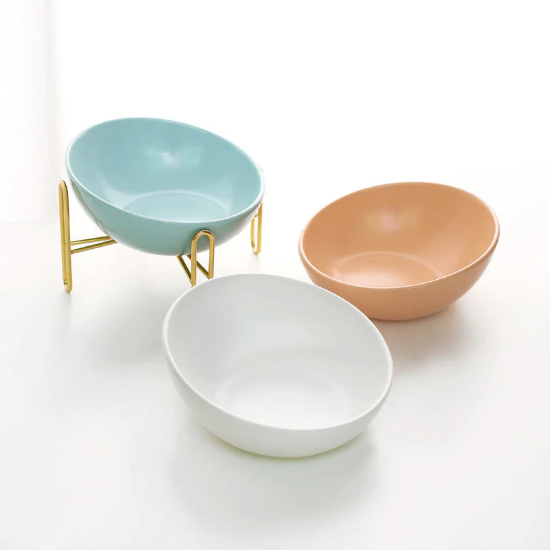 Luxury Ceramic Raised Pet Bowl - Image 4