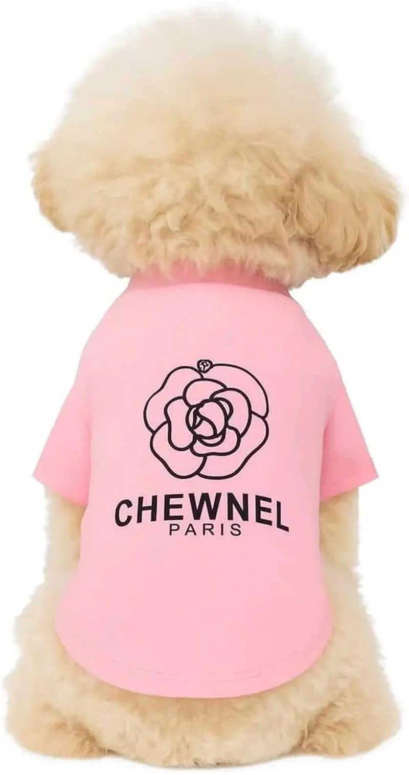 Luxury Designer Dog T-Shirt for Small Dogs | Chic Pet Apparel - Image 13