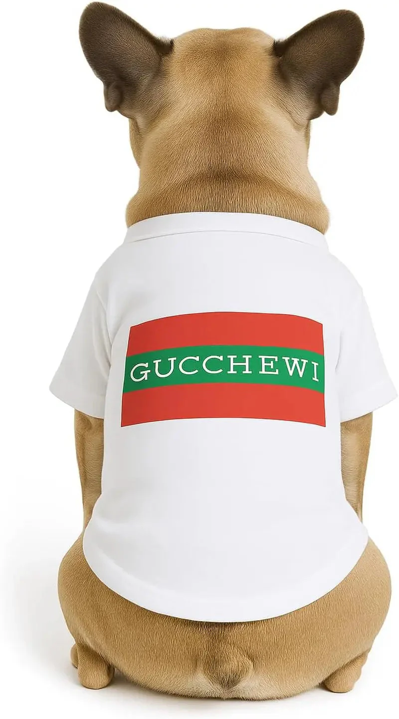 Luxury Designer Dog T-Shirt for Small Dogs | Chic Pet Apparel - Image 7