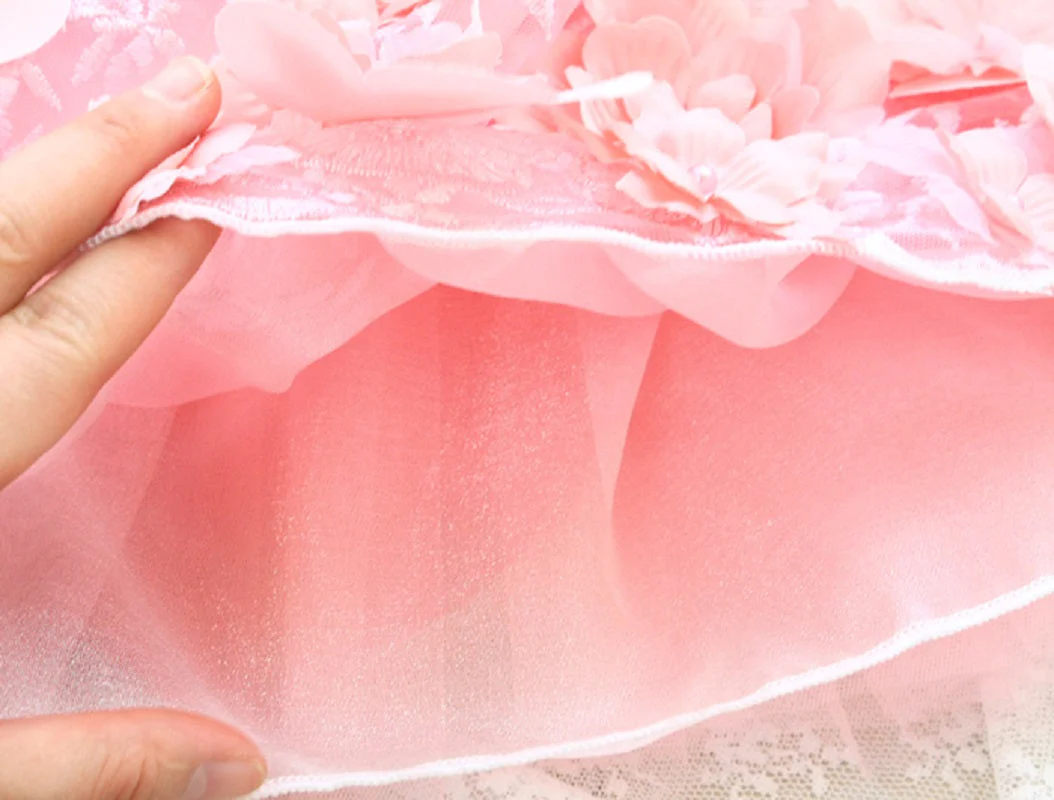 Luxury Dog Clothes Princess Pet Wedding Dress Pink Dog Gown - Image 10