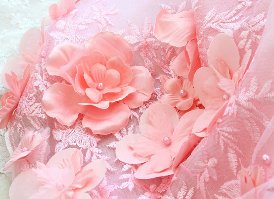 Luxury Dog Clothes Princess Pet Wedding Dress Pink Dog Gown - Image 11