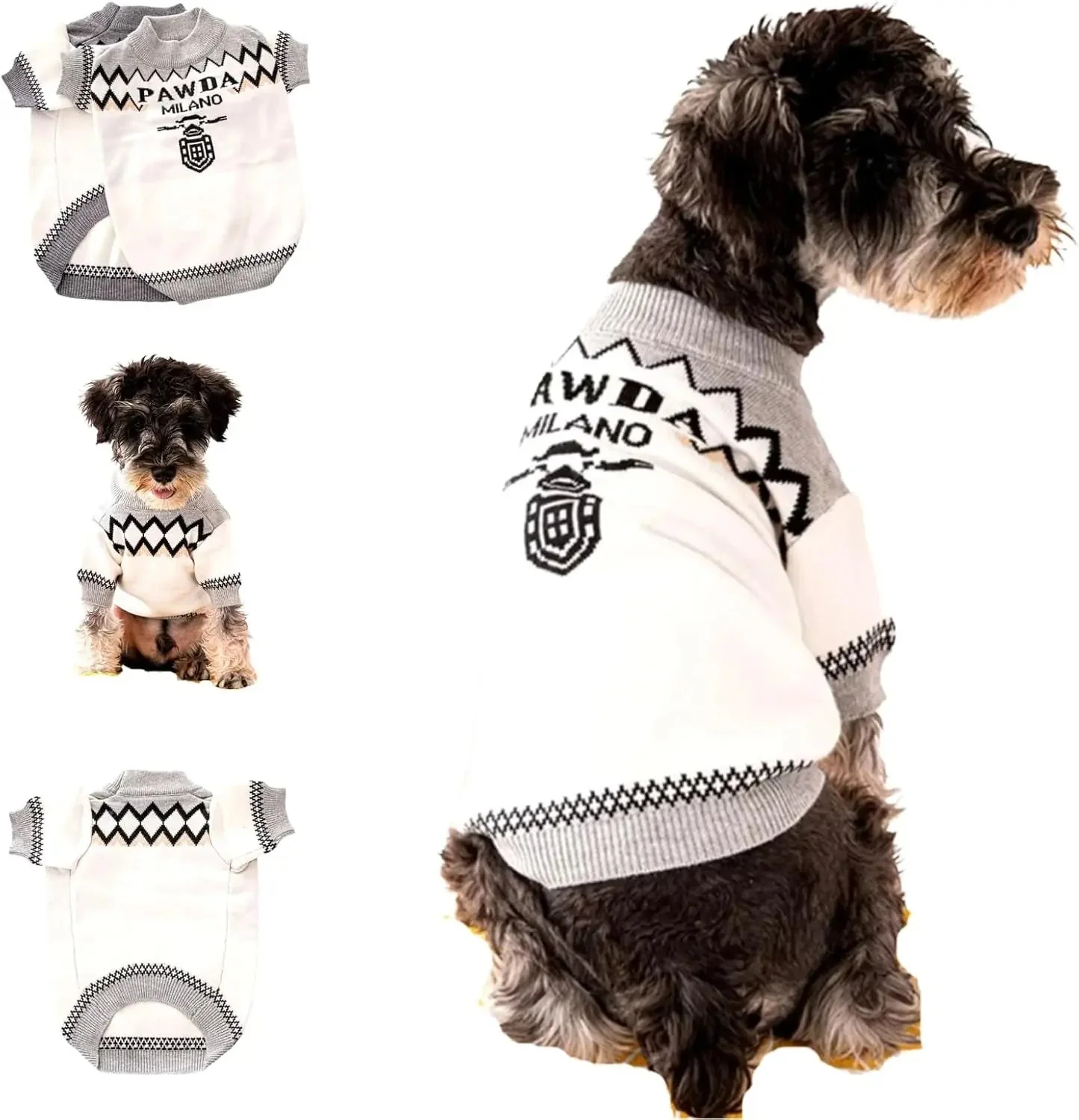 Luxury Knit Dog Sweater for Small Dogs | Warm Designer Pet Outfit (XS–5X) - Image 11