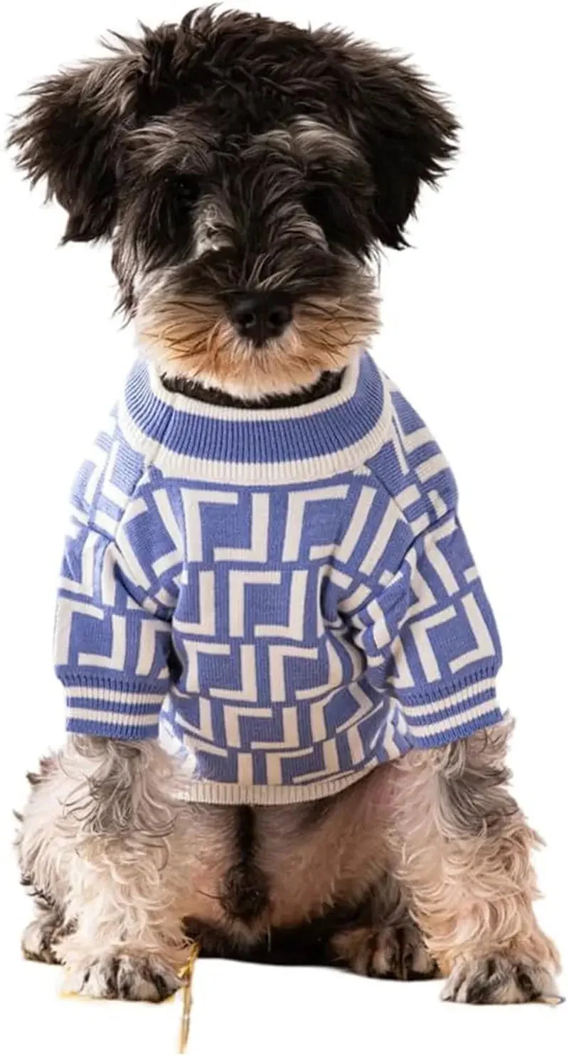 Luxury Knit Dog Sweater for Small Dogs | Warm Designer Pet Outfit (XS–5X) - Image 13
