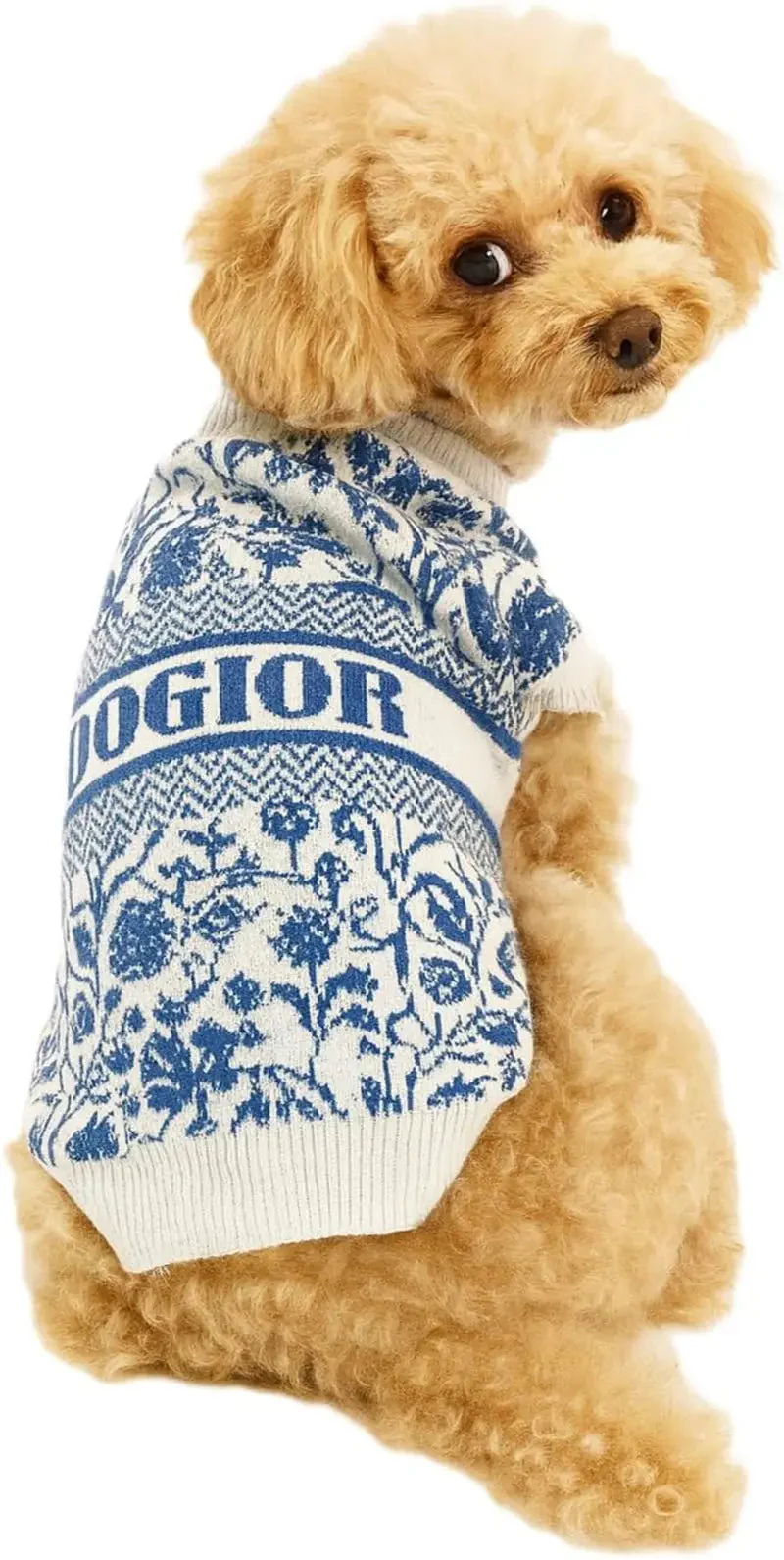 Luxury Knit Dog Sweater for Small Dogs | Warm Designer Pet Outfit (XS–5X) - Image 15