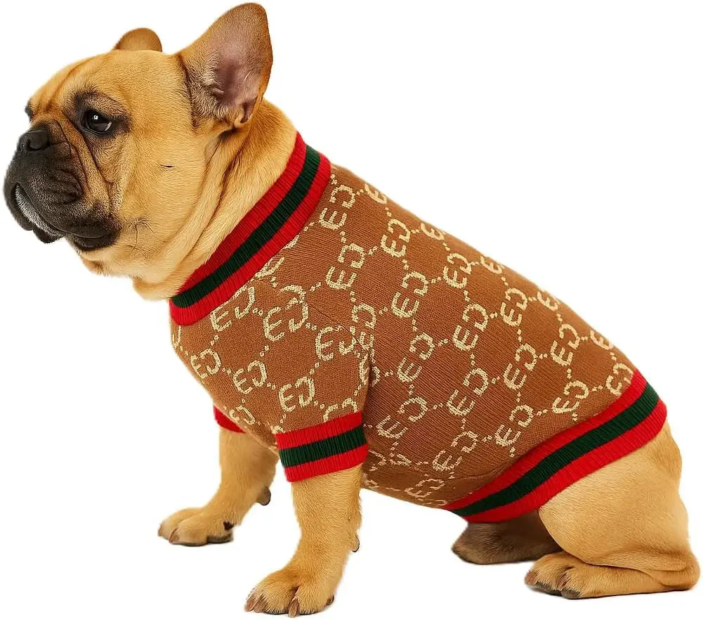 Luxury Knit Dog Sweater for Small Dogs | Warm Designer Pet Outfit (XS–5X) - Image 18