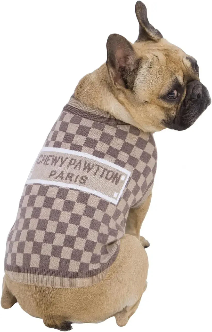 Luxury Knit Dog Sweater for Small Dogs | Warm Designer Pet Outfit (XS–5X) - Image 19