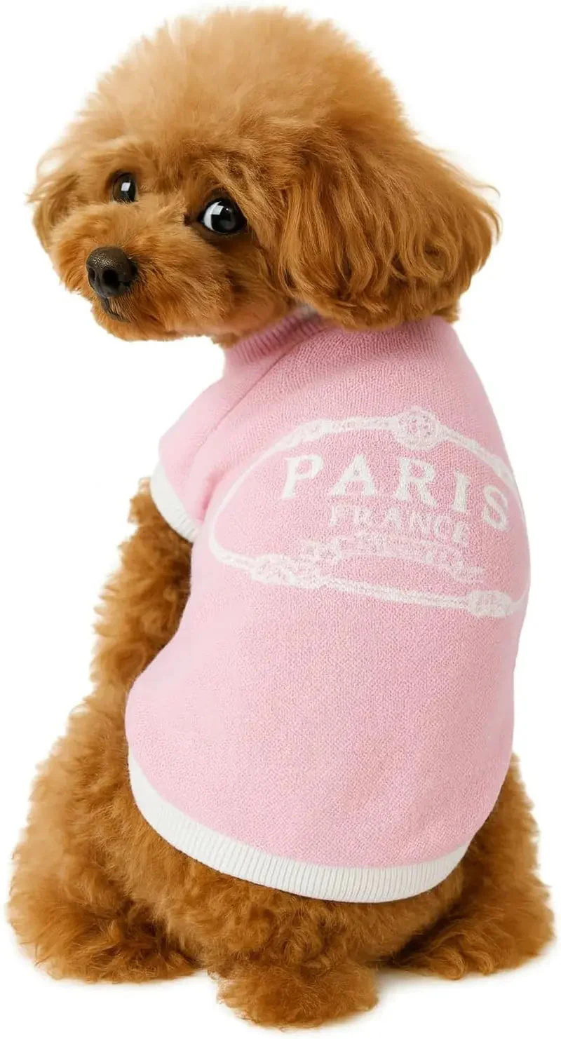 Luxury Knit Dog Sweater for Small Dogs | Warm Designer Pet Outfit (XS–5X) - Image 22