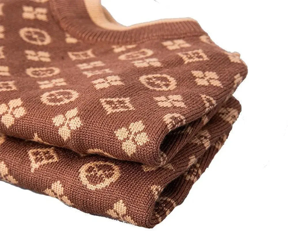 Luxury Knit Dog Sweater for Small Dogs | Warm Designer Pet Outfit (XS–5X) - Image 6