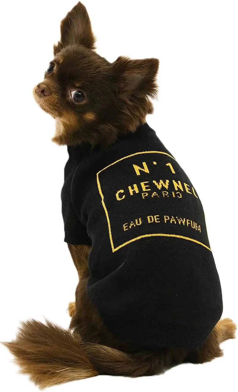 Luxury Knit Dog Sweater for Small Dogs | Warm Designer Pet Outfit (XS–5X) - Image 9